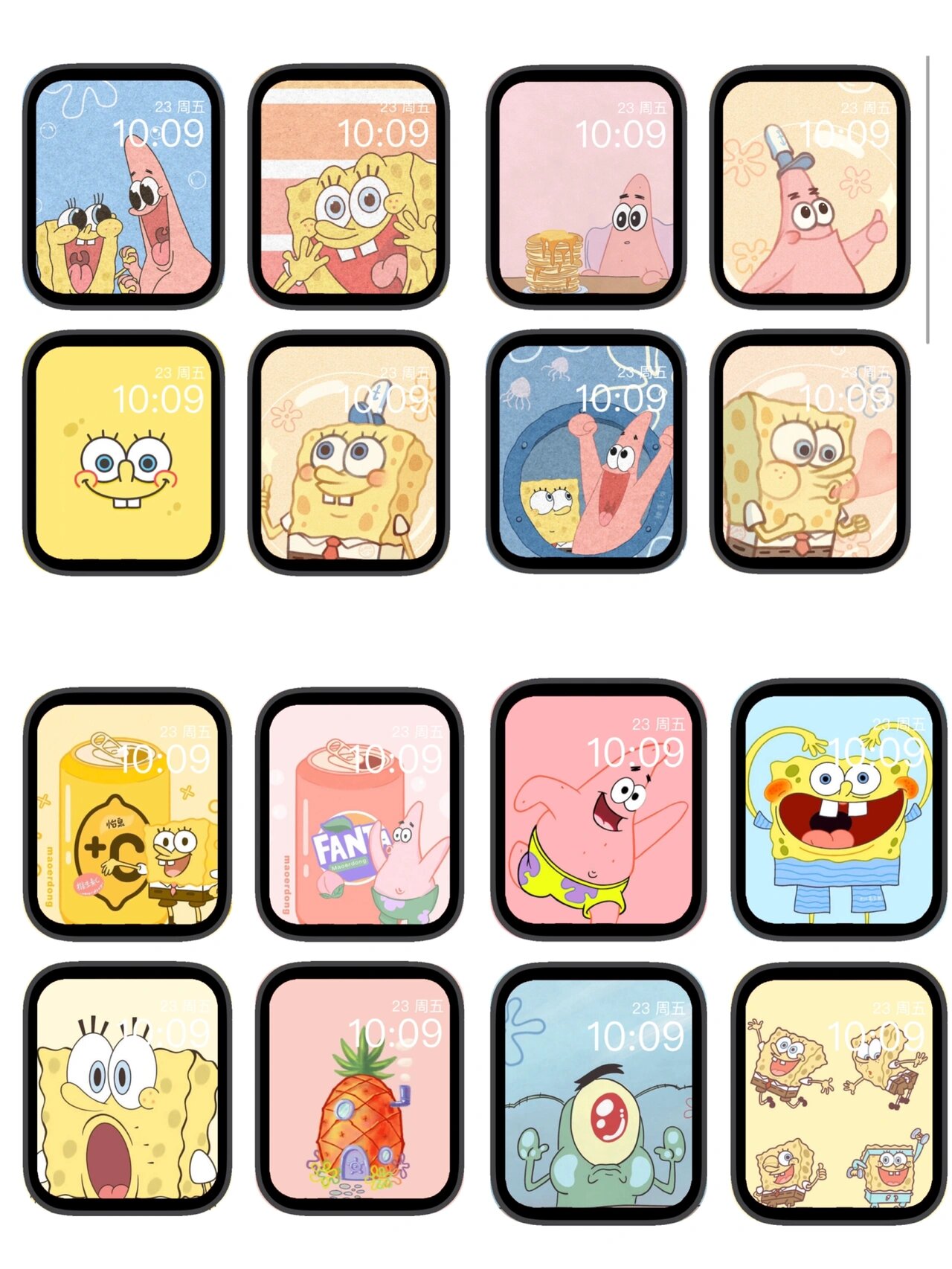 apple watch 表盘壁纸分享二