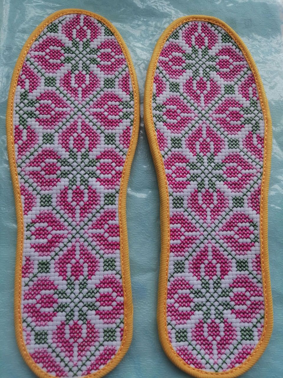 纯手工鞋垫 妈妈手工鞋垫 鞋垫   纯手工  农村纯手工制作 一双鞋垫用