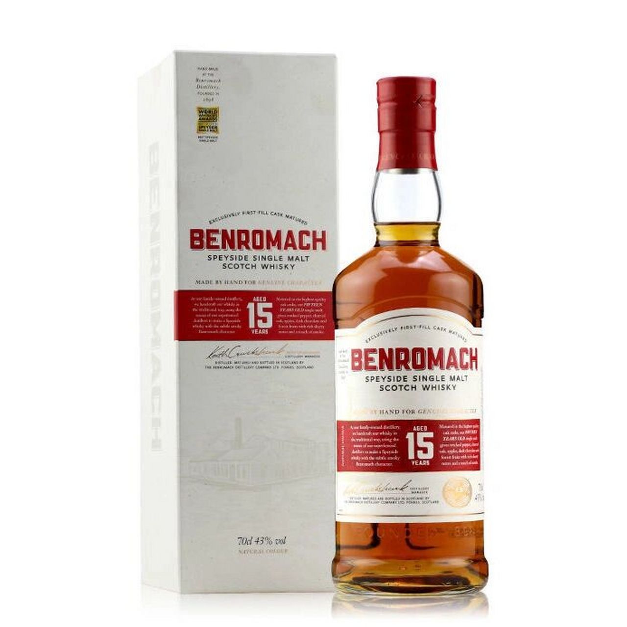 本诺曼克15年单一麦芽苏格兰威士忌 67本诺曼克15年威士忌是在2015