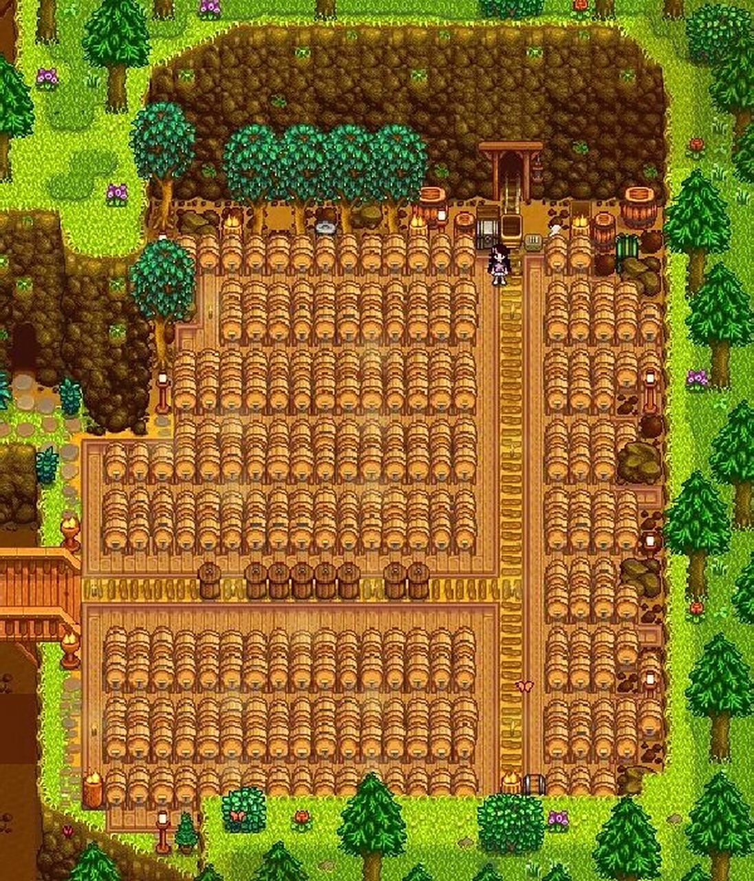 星露谷物语农场布局 室内装修 全部装修查重率90% 河边农场太难装修啦