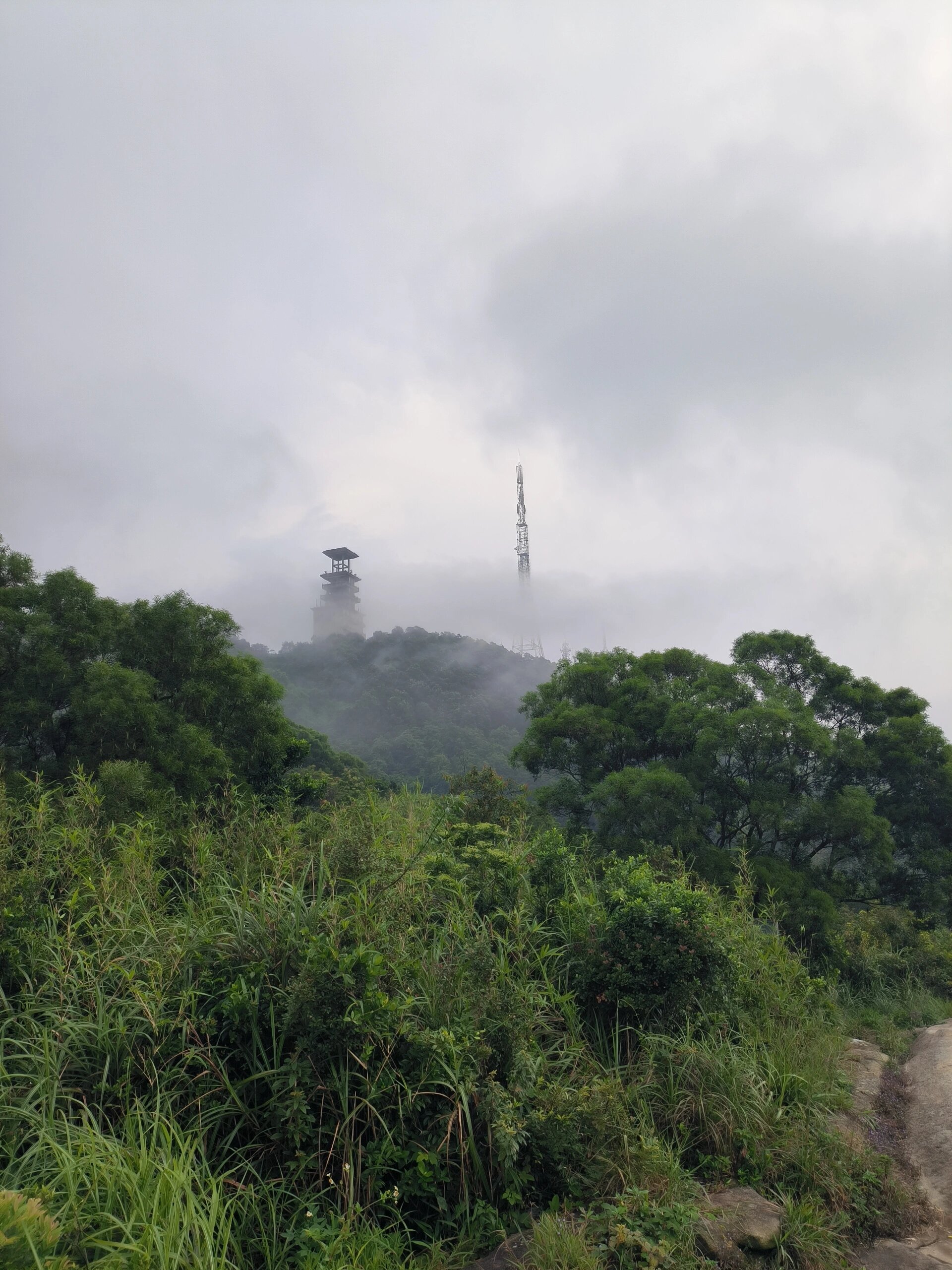 中山五桂山观音庙图片