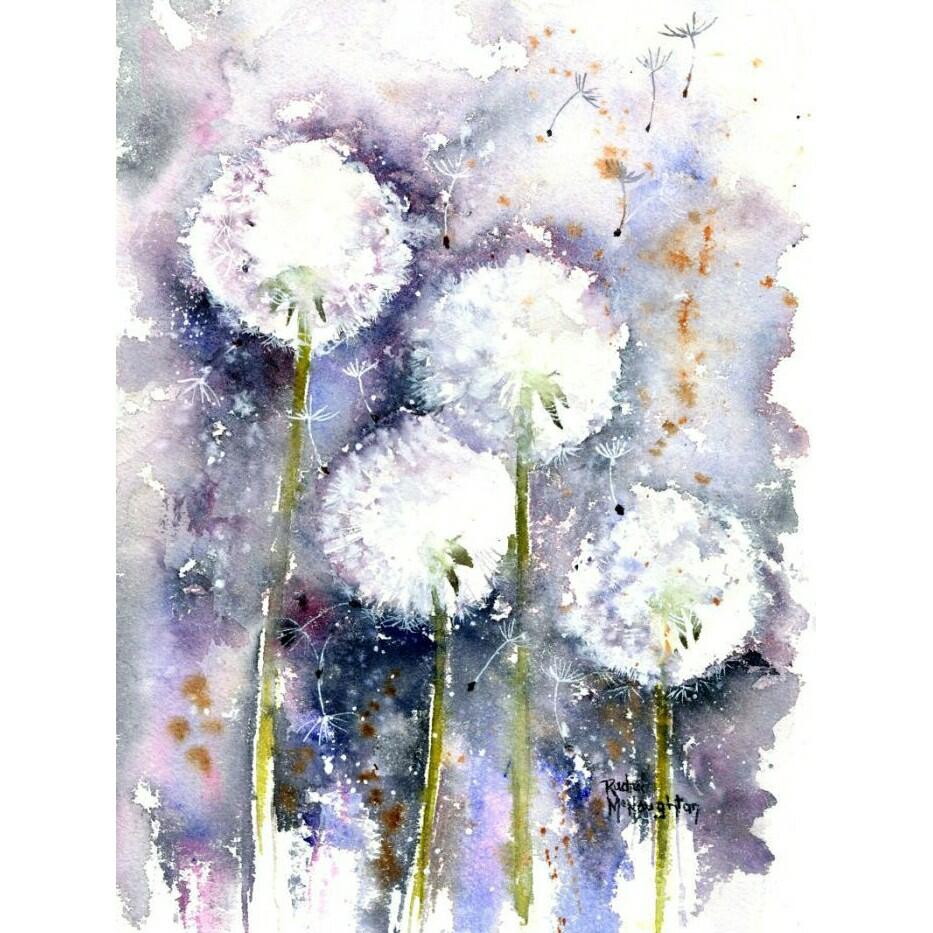 最近特别想画些蒲公英书签,在ins上找了些参考,分享给大家🎁 #ins风