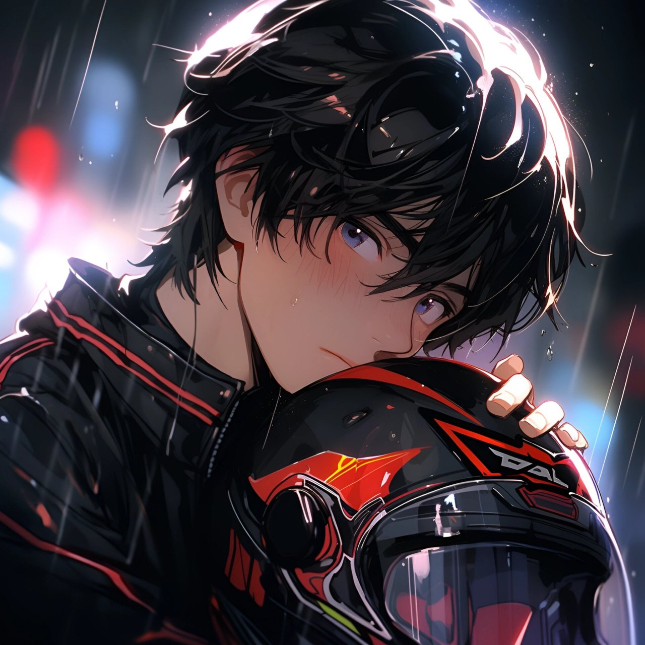 旧漫头像丨机车少年 机车风格简直太帅了,听说每个男孩子都有一个机车