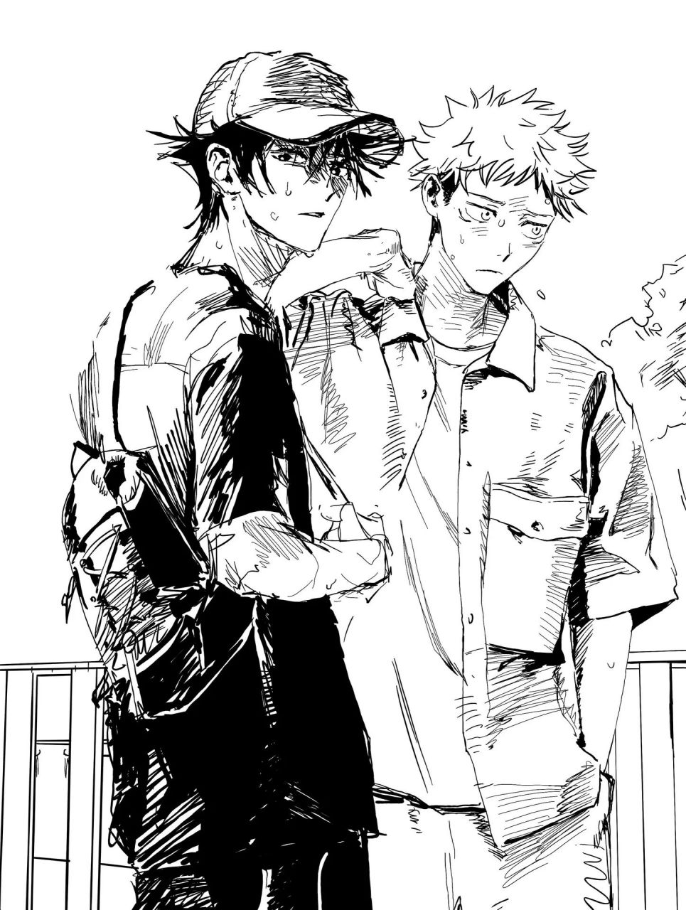 板绘|咒术回战 伏黑惠 虎杖悠仁