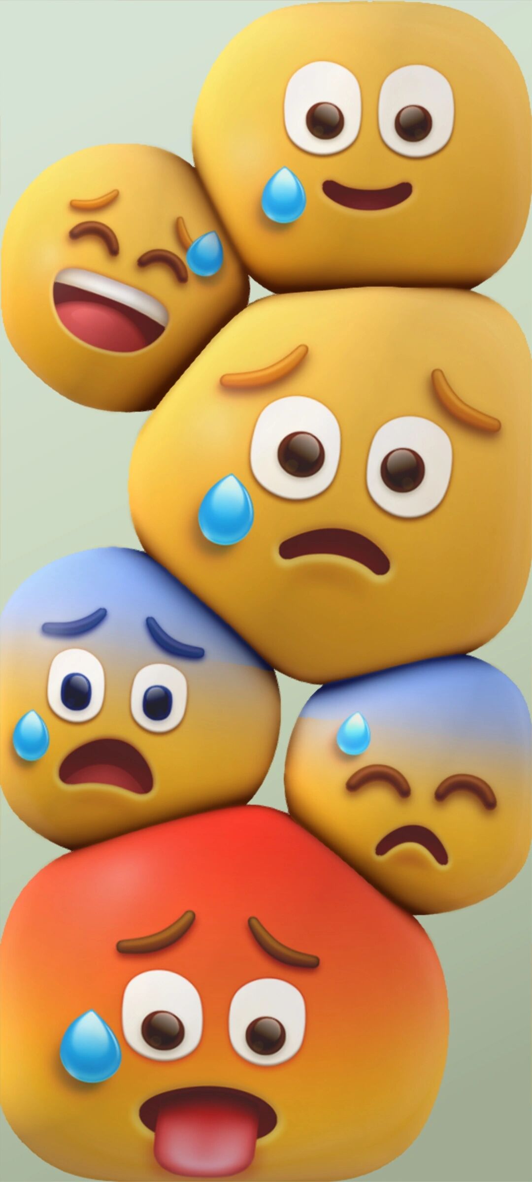 emoji壁纸 之前把趣味心情主题安装到主力机发现用不了