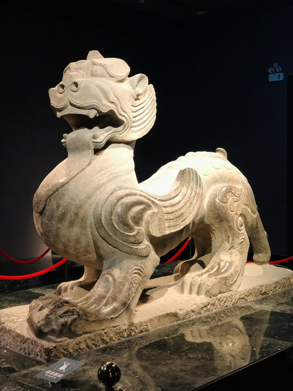 洛阳博物馆镇馆之宝|石辟邪 洛阳博物馆镇馆之宝石辟邪,发掘于洛阳市