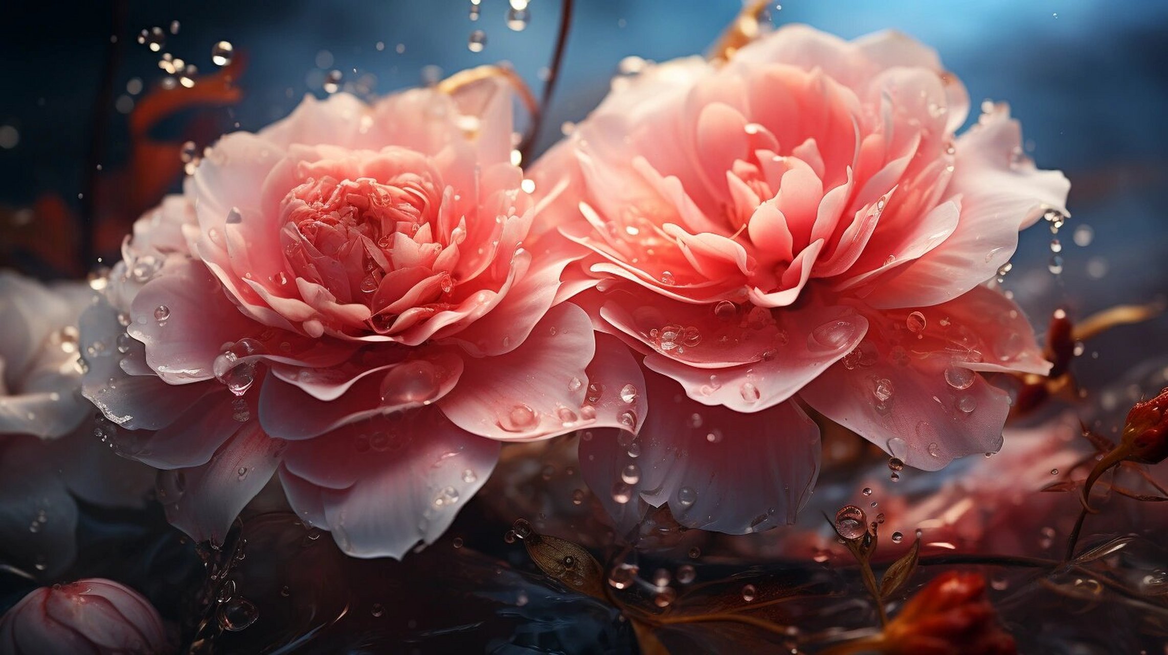 还是它的背景? 晶莹的露珠效果怎么样? 欢迎关注我,aigc持续出图.