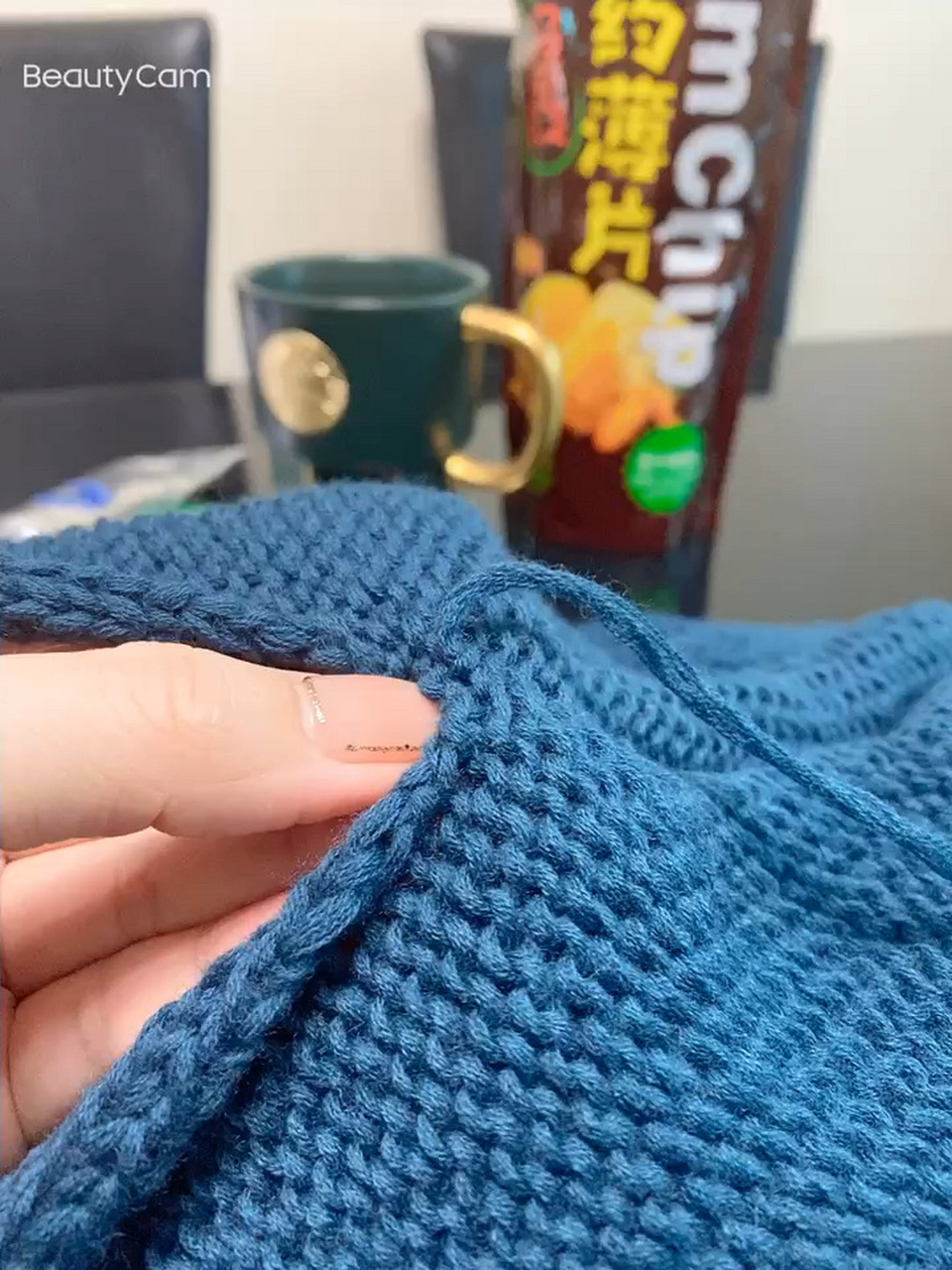 毛衣前后片缝合 毛衣前后片缝合