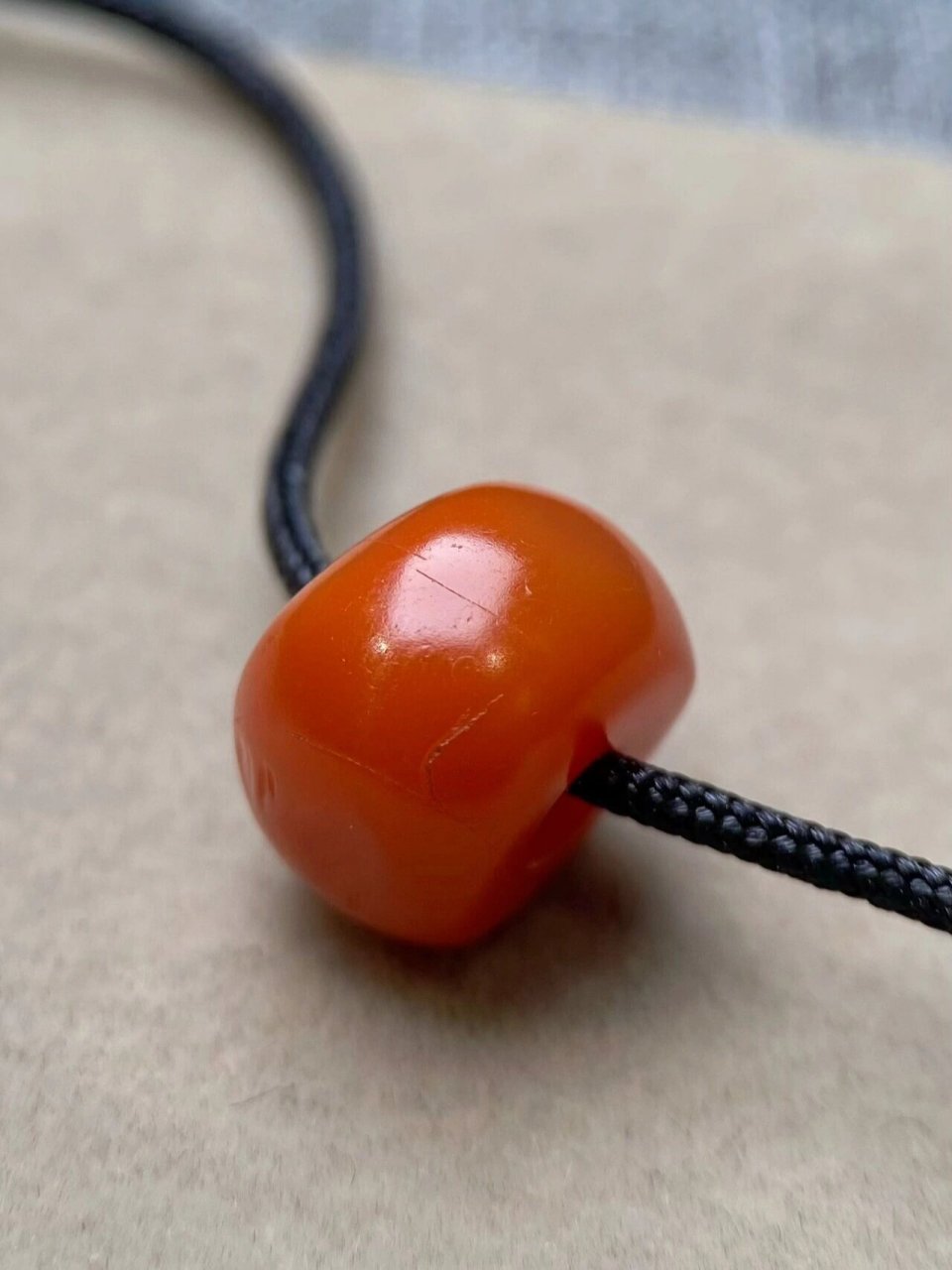 藏传 老南红 满满风化柿子红 马蹄珠 藏传 老南红 满满风化柿子红