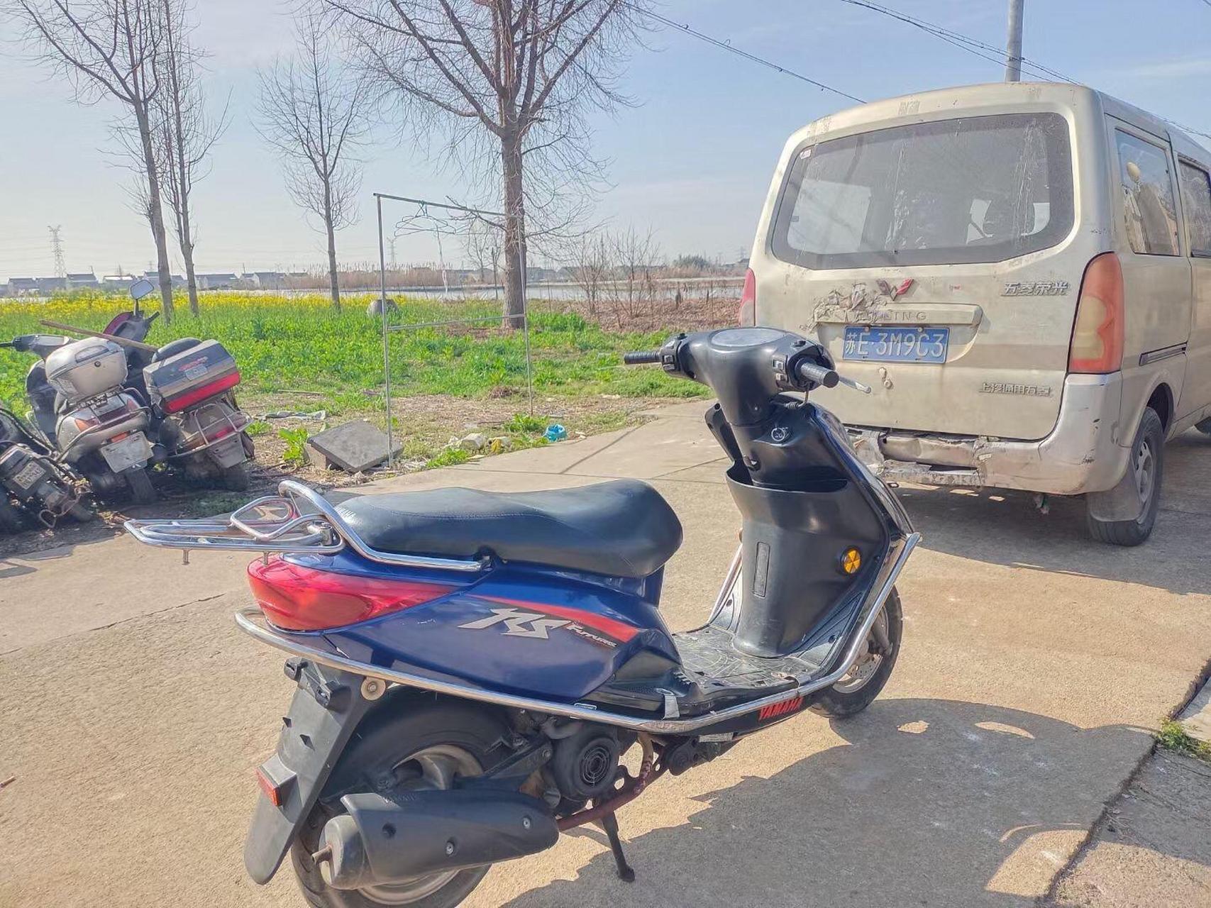 高配碟刹雅马哈丽鹰125,一健启动声音完美