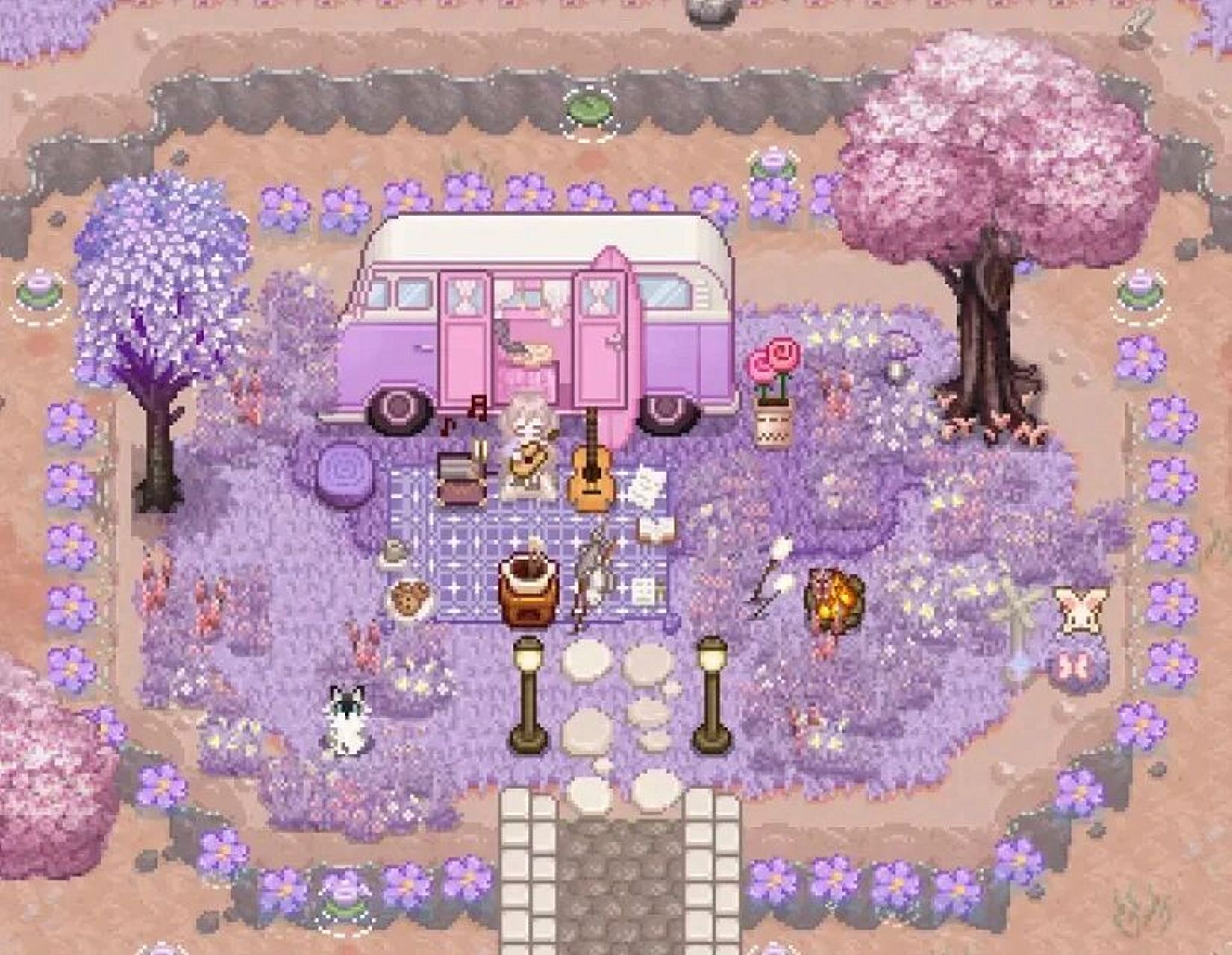 星露谷物语 紫紫谷 图集(上) 有小伙伴说想看图,来做壁纸之类的,特地