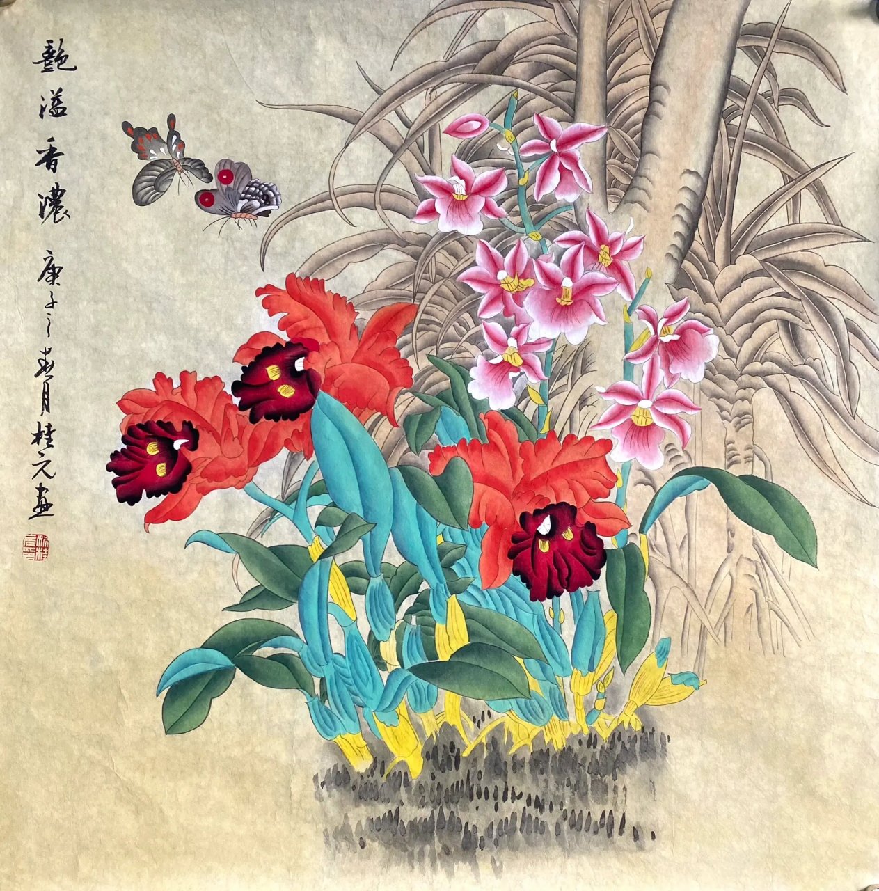 中国牡丹第一人姚桂元的9幅顶级牡丹图 98人间芳菲