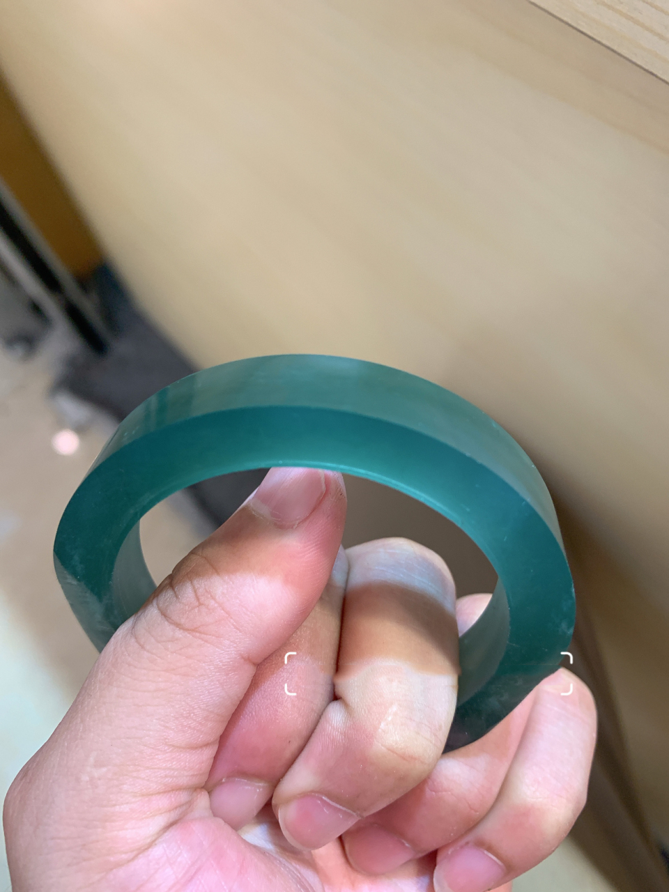 海蓝之谜98轻奢手镯·翡翠 全市唯一一支 玻璃种蓝水 (又称:海蓝之
