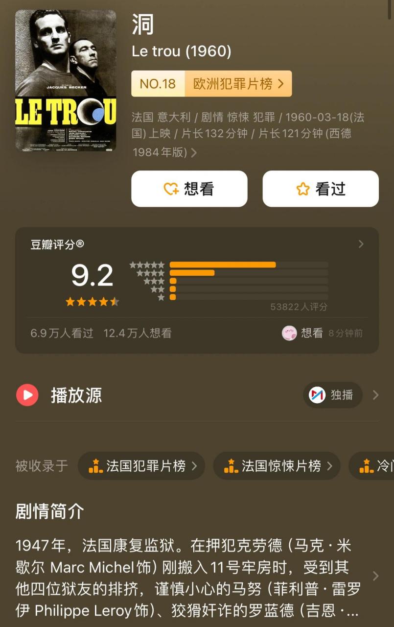 一生中一定要看的越狱三部作品