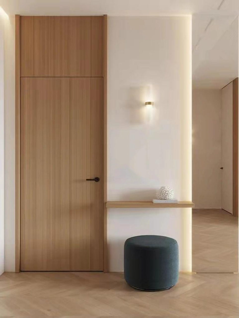 一门到顶房门 极简风格 三种方式 一门到顶房门 极简风 	 三种做法