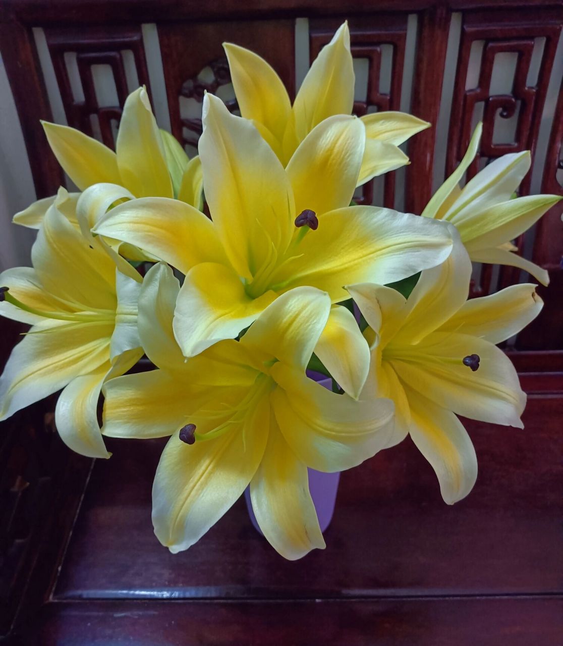 木门百合 一款与黄天霸同样但不同香的百合78159695 有淡淡的