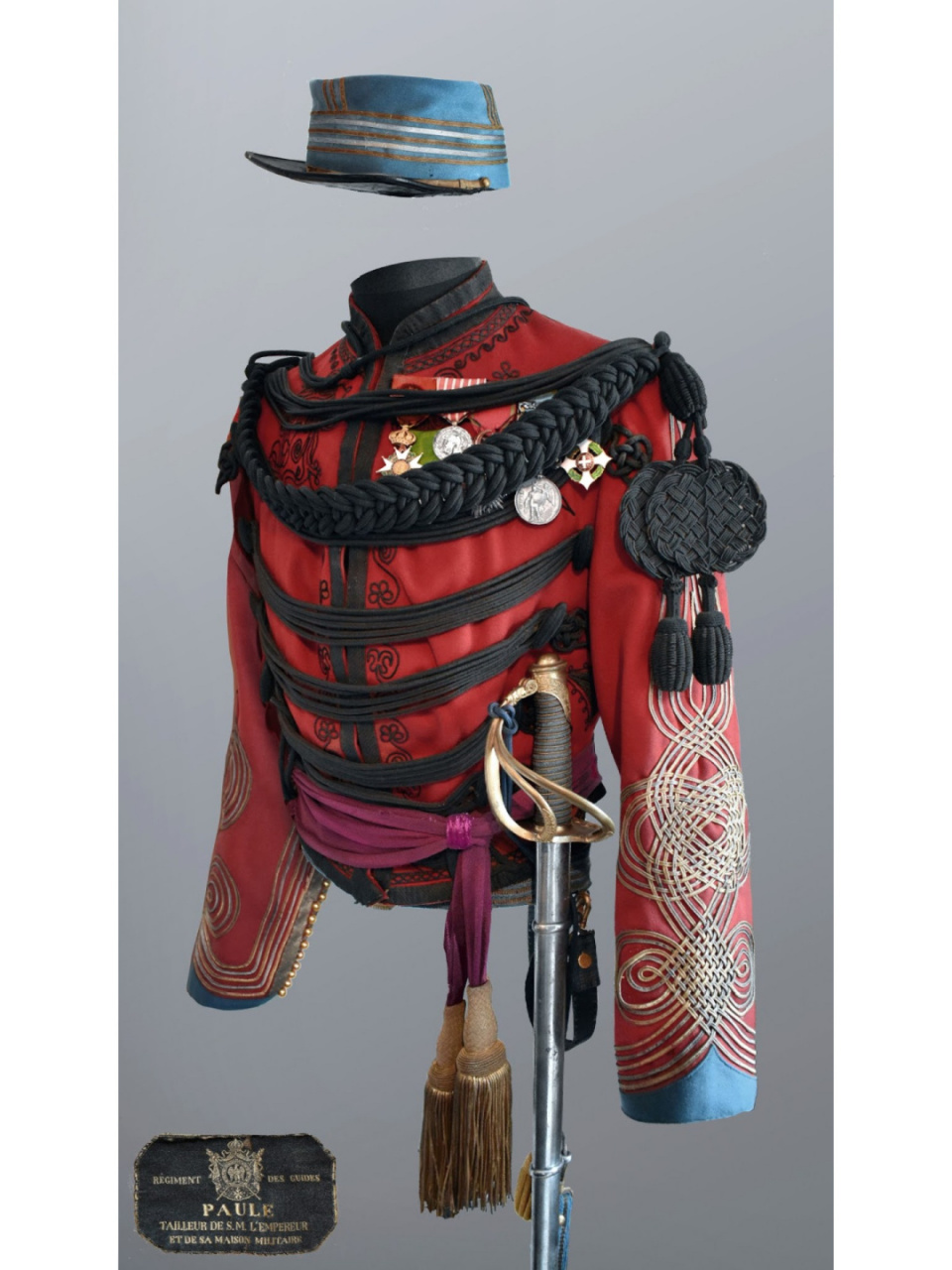 军事收藏:法国殖民地轻骑兵军官制服 1860年的法兰西殖民地轻骑兵(spa