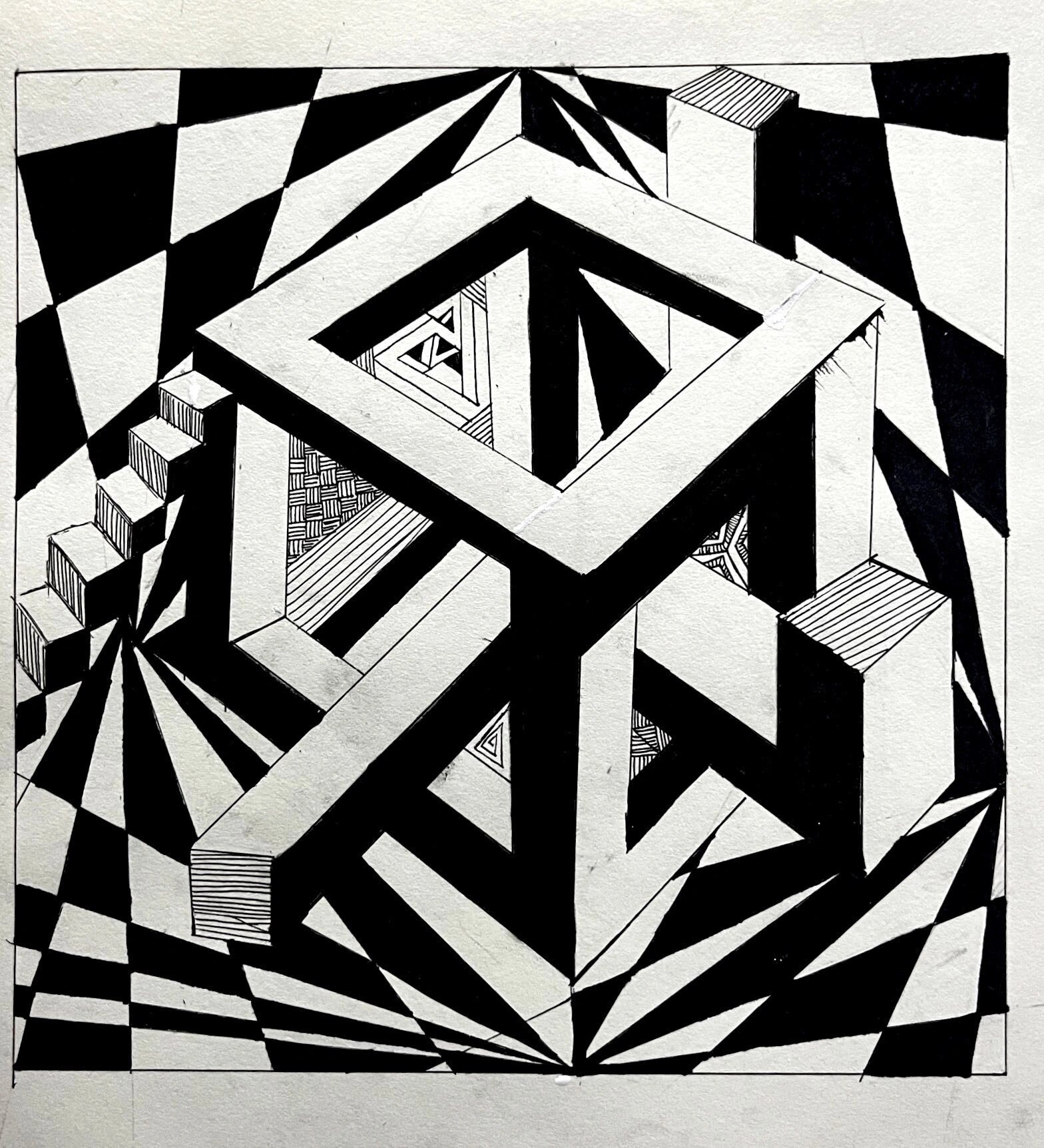 大一矛盾空间平面构成作业