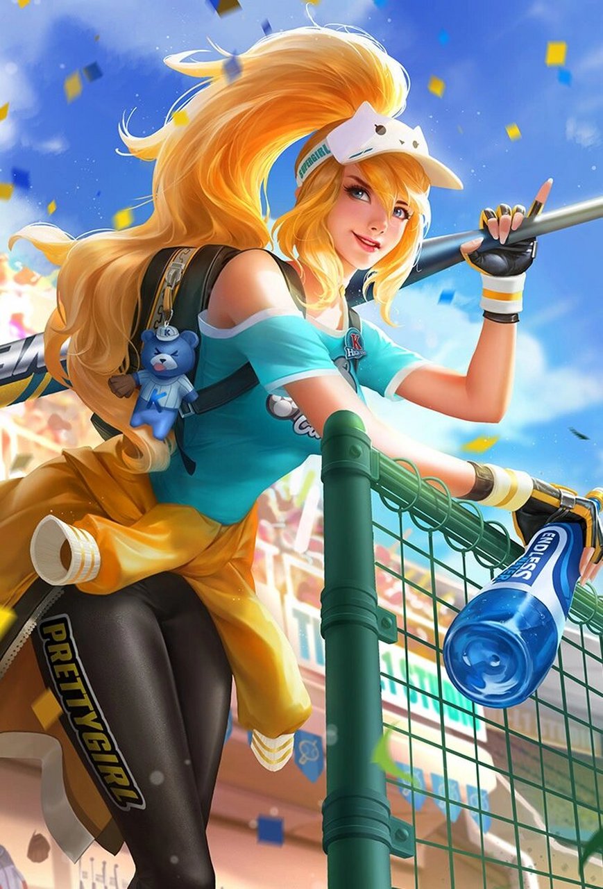 王者荣耀花木兰皮肤海报