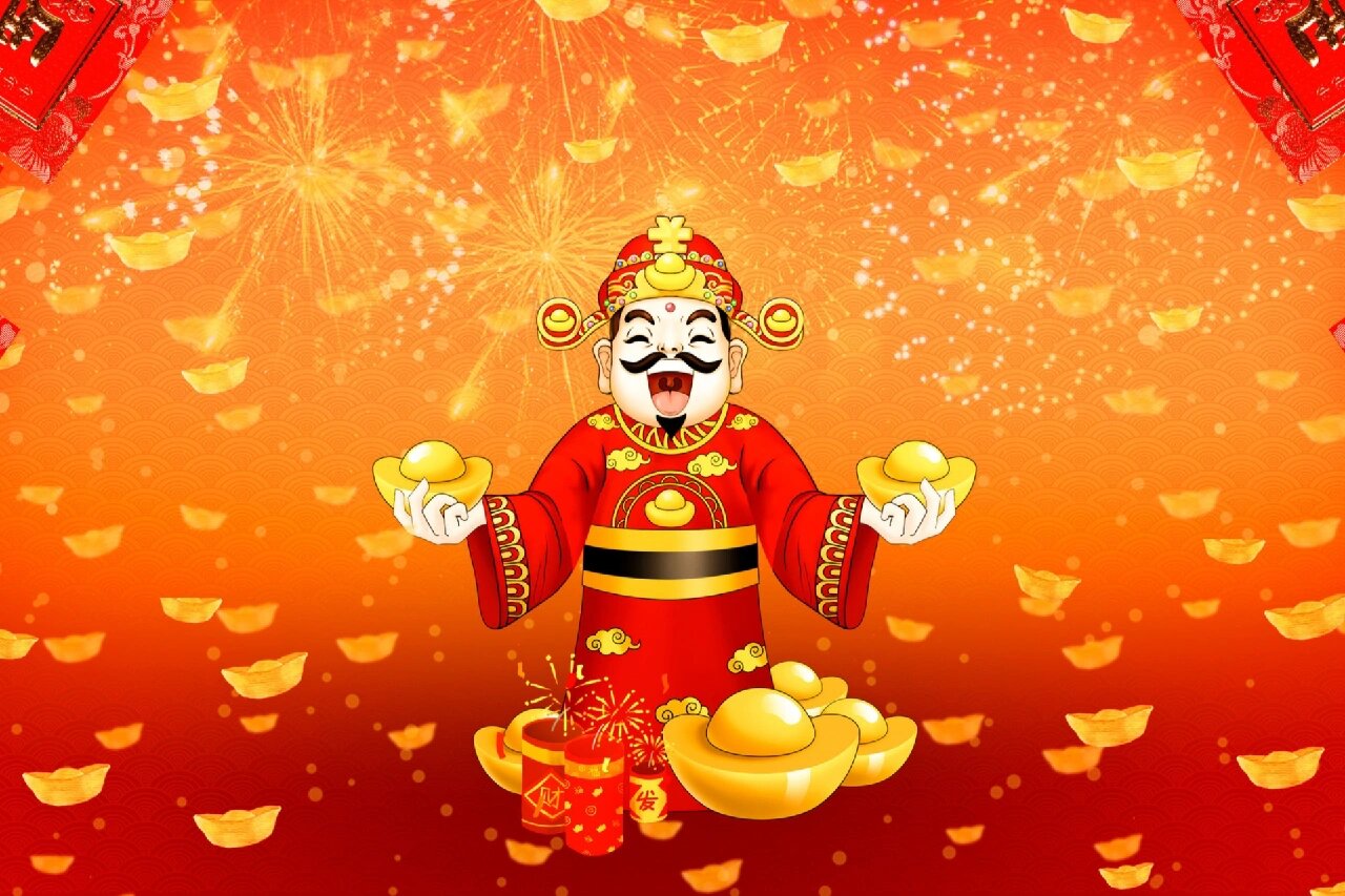 财神爷|招财电脑壁纸