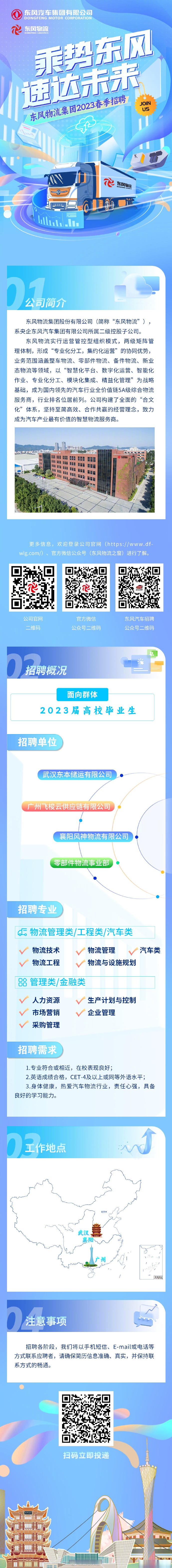 国企招聘# 东风汽车 旗下东风物流集团开启春季校招,感兴趣的小伙伴