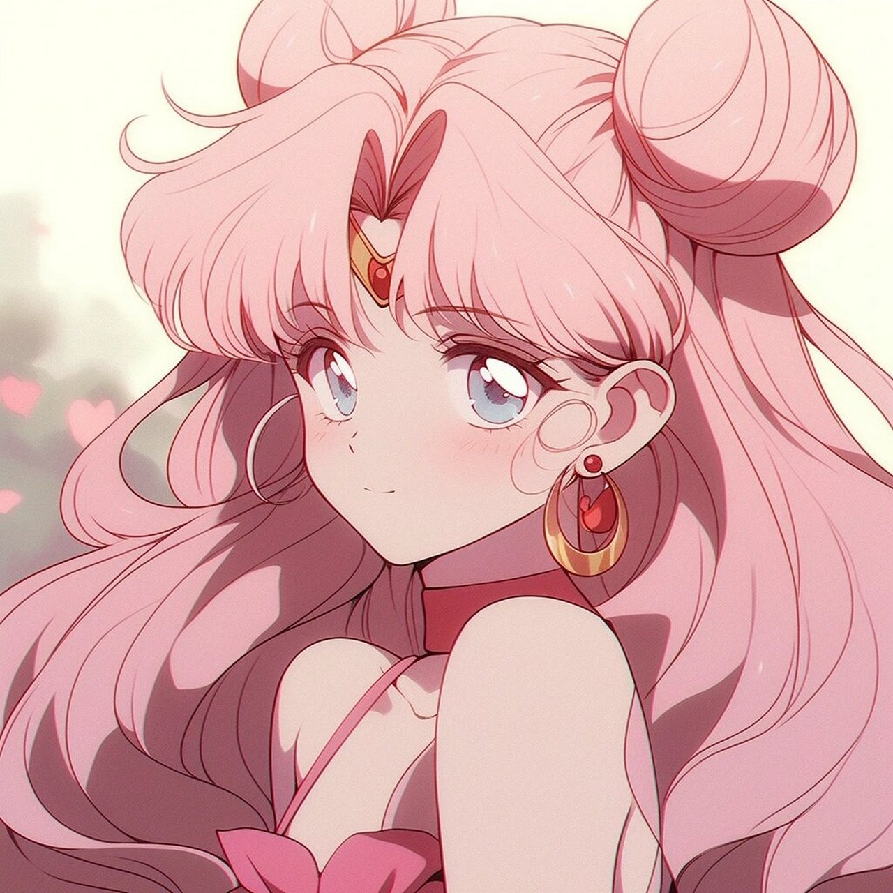 旧漫头像‖粉色可爱少女