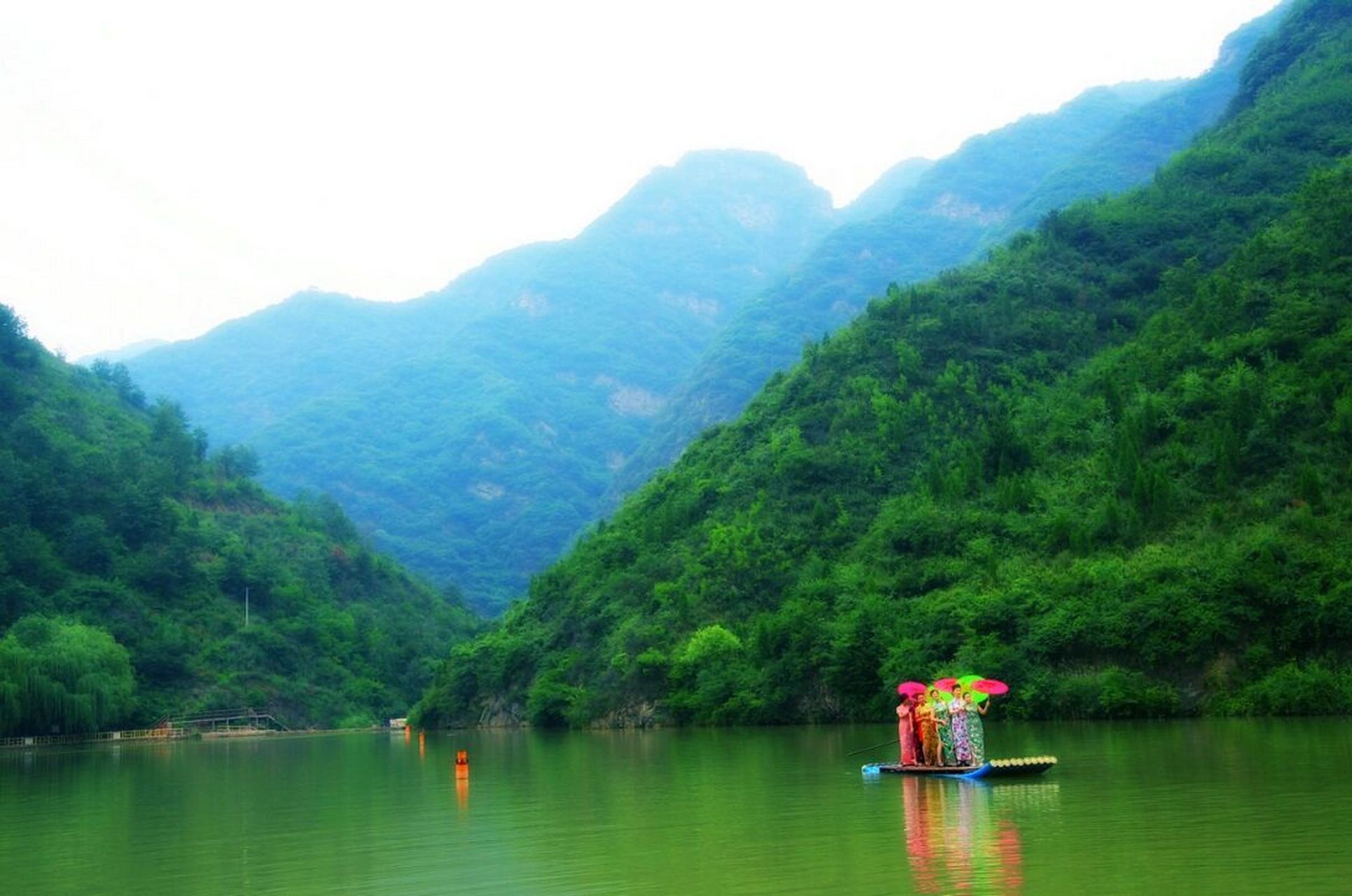 卢氏县景点 中国1312个县景点——卢氏县 豫西大峡谷风景区  双龙湾