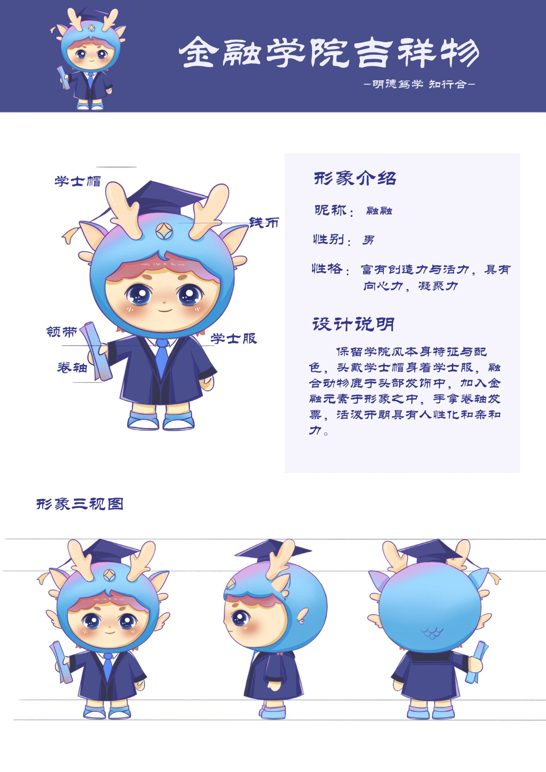 ip形象设计|校园吉祥物