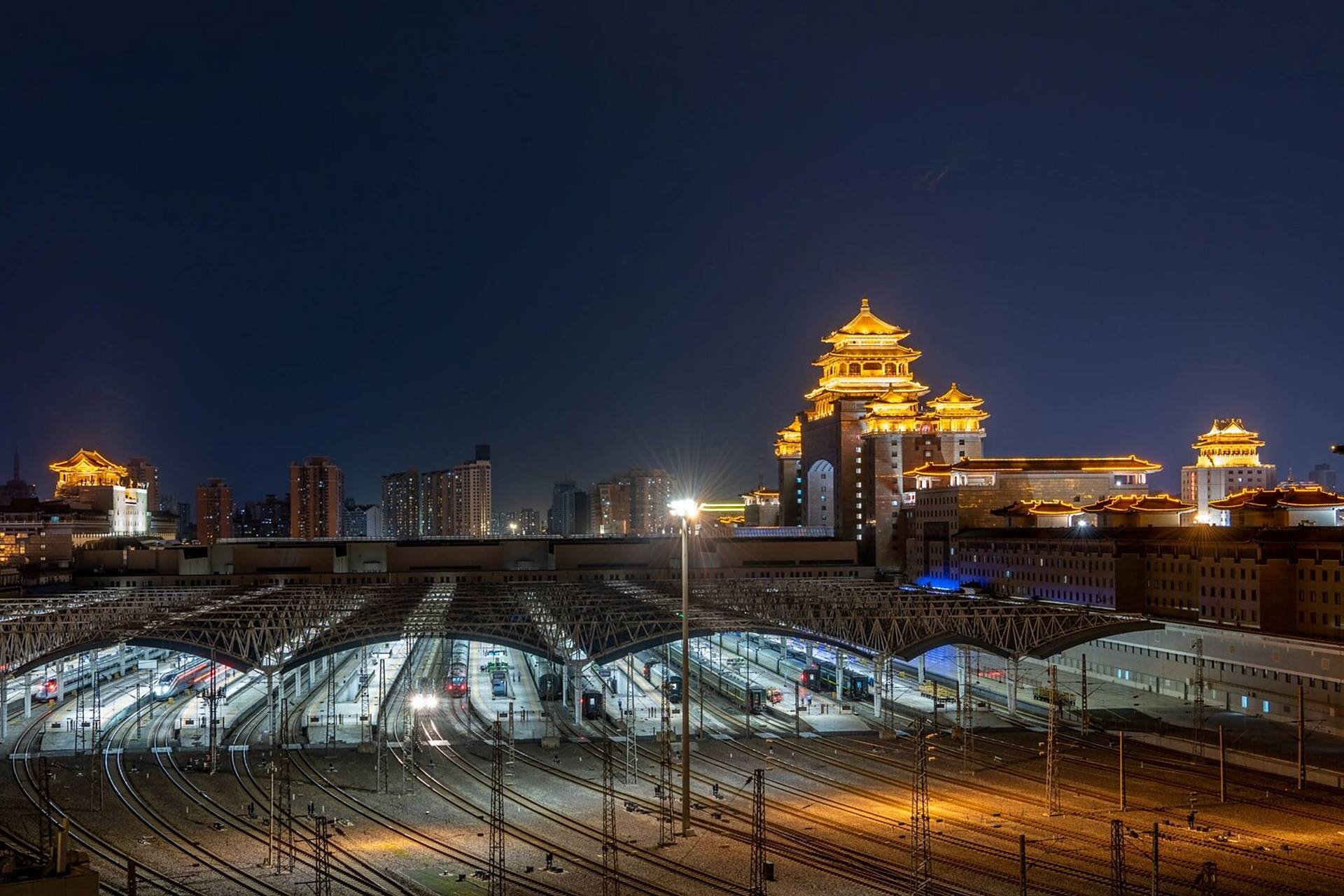 带您看不同视角的北京西站