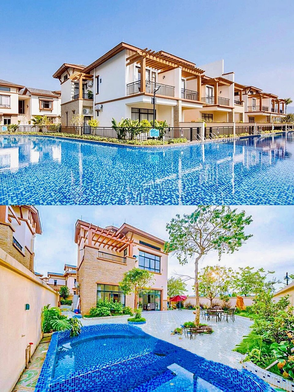 低价97499起住英德宝墩湖三房别墅93 9696英德湖山温泉度假村