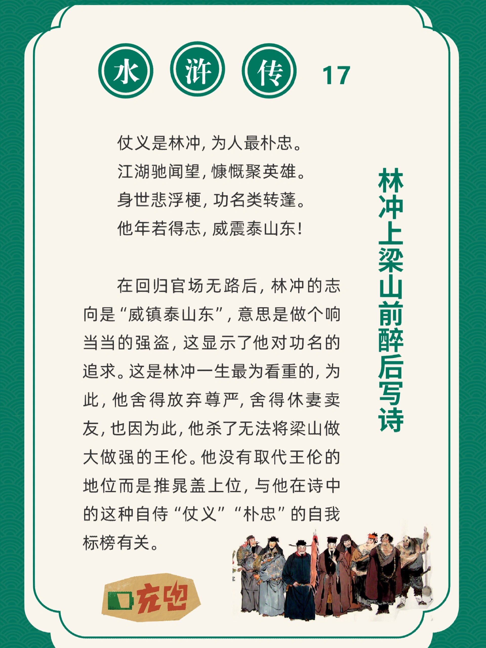 每秒都值得记录# #四大名著##水浒传##四大名著人物形象分析##林冲