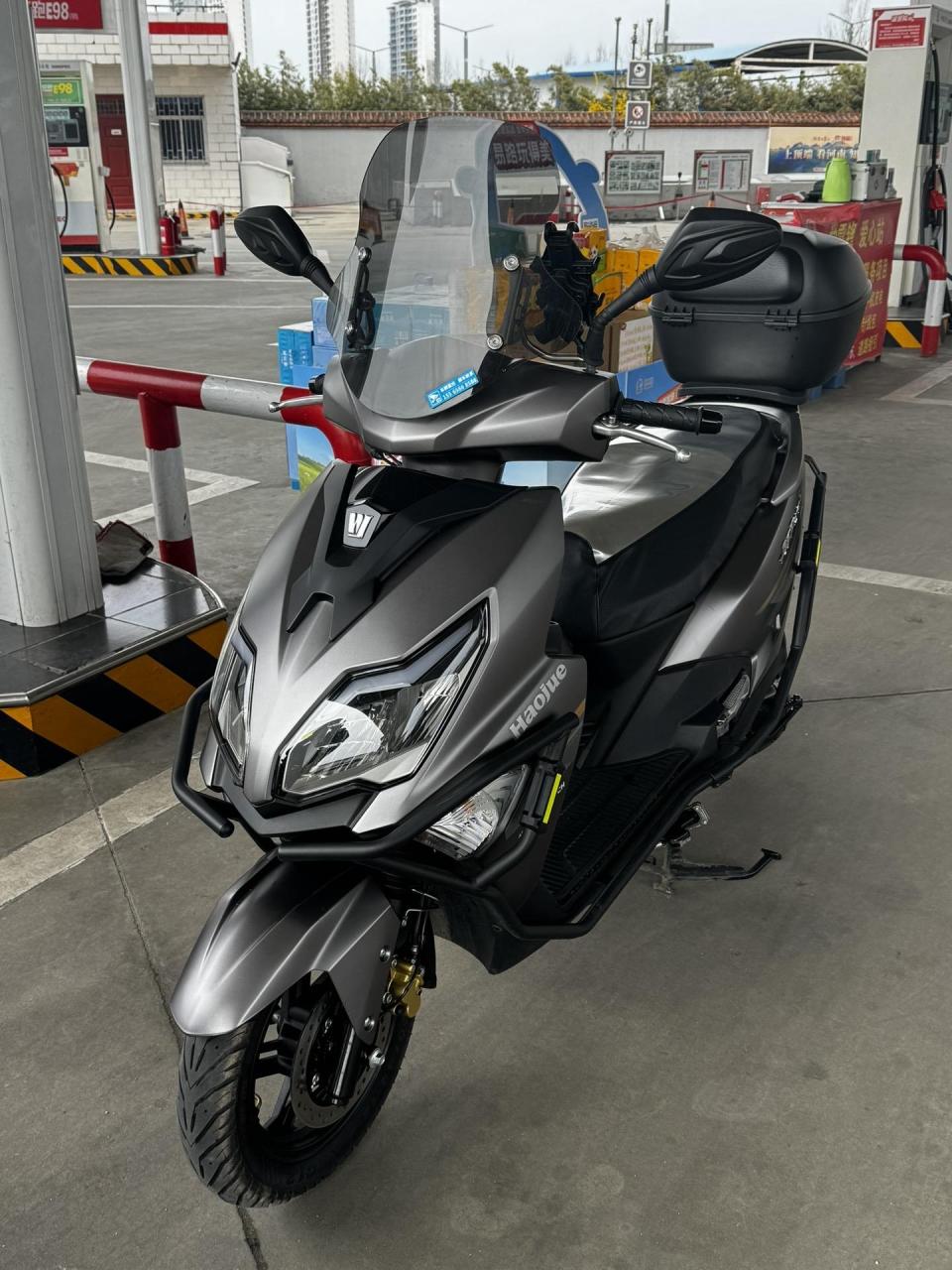 你的踏板油耗高不高?豪爵afr125 摩托车 ,爱机车爱生活 ,踏板摩托车