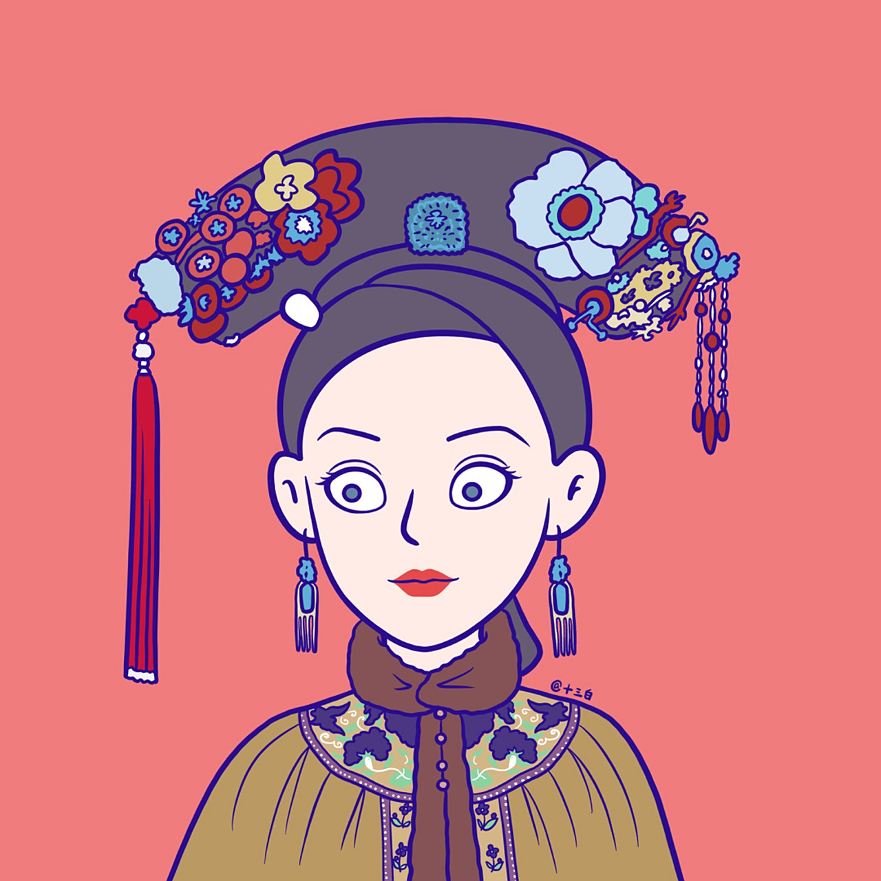 如懿传角色小头像 完整版24张在围脖里取图 这里只能发九张 十三白