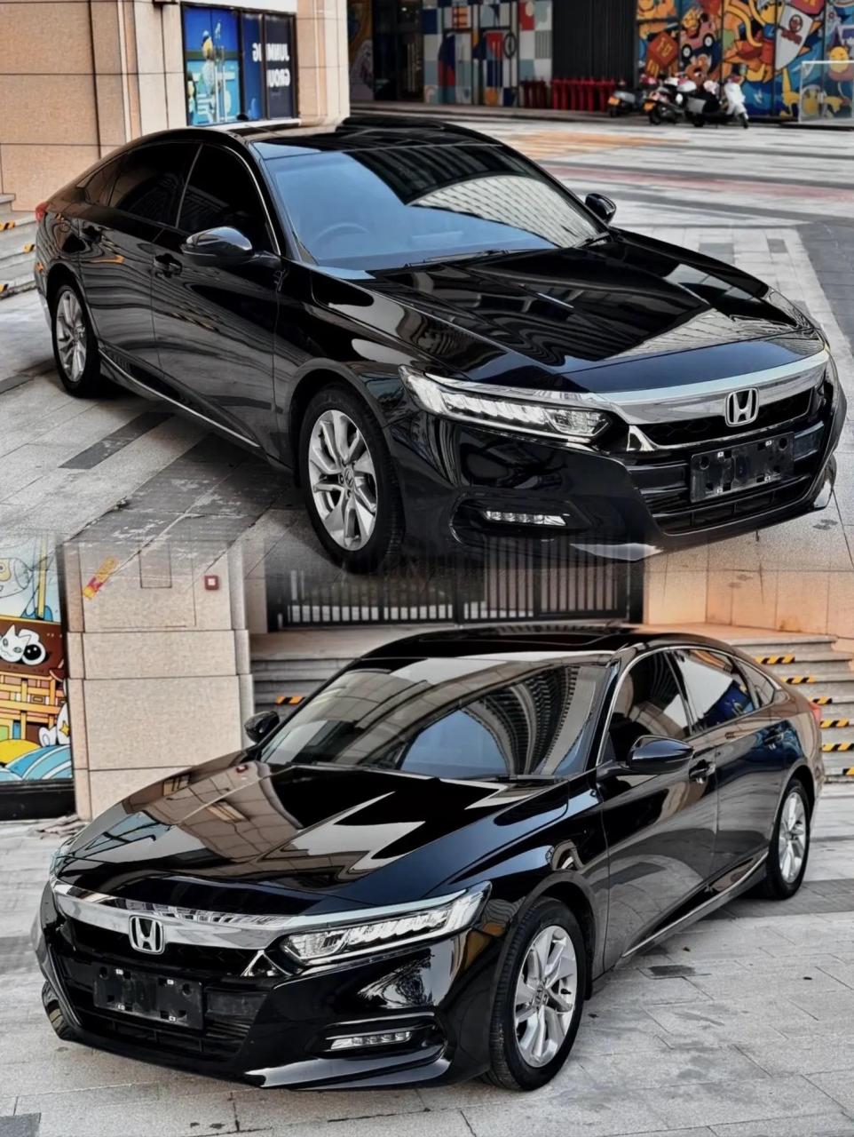 20年本田十代雅阁 260,黑色黑内,1.5t发动机,cvt无级变速,194 匹马力!