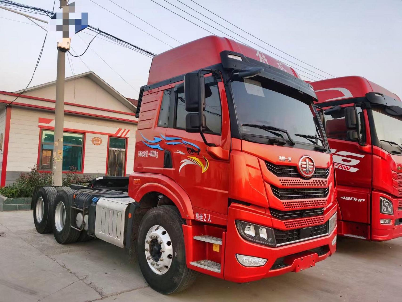 刚到家精品国六带液缓解放悍威.