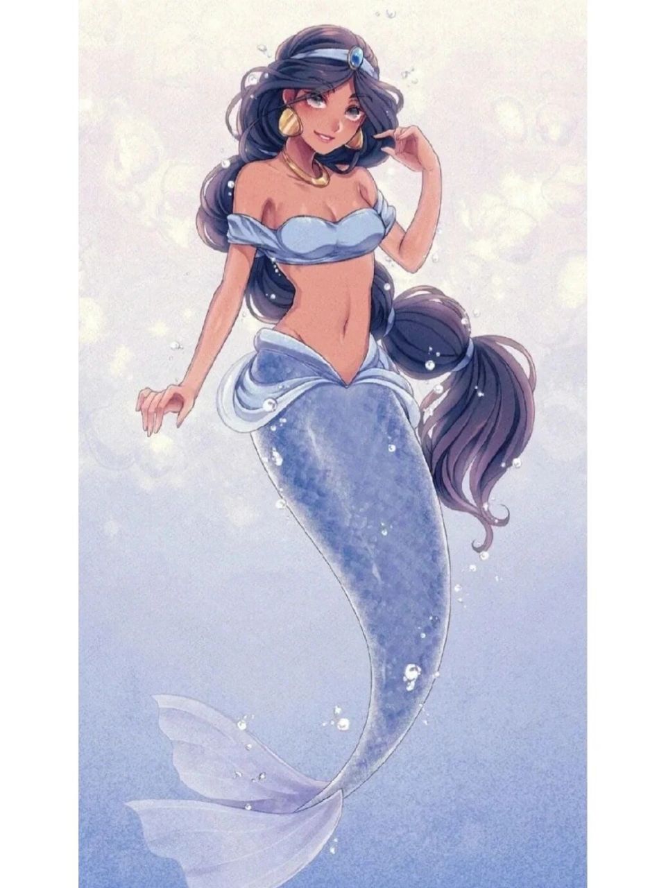 迪士尼公主美人鱼壁纸来啦!