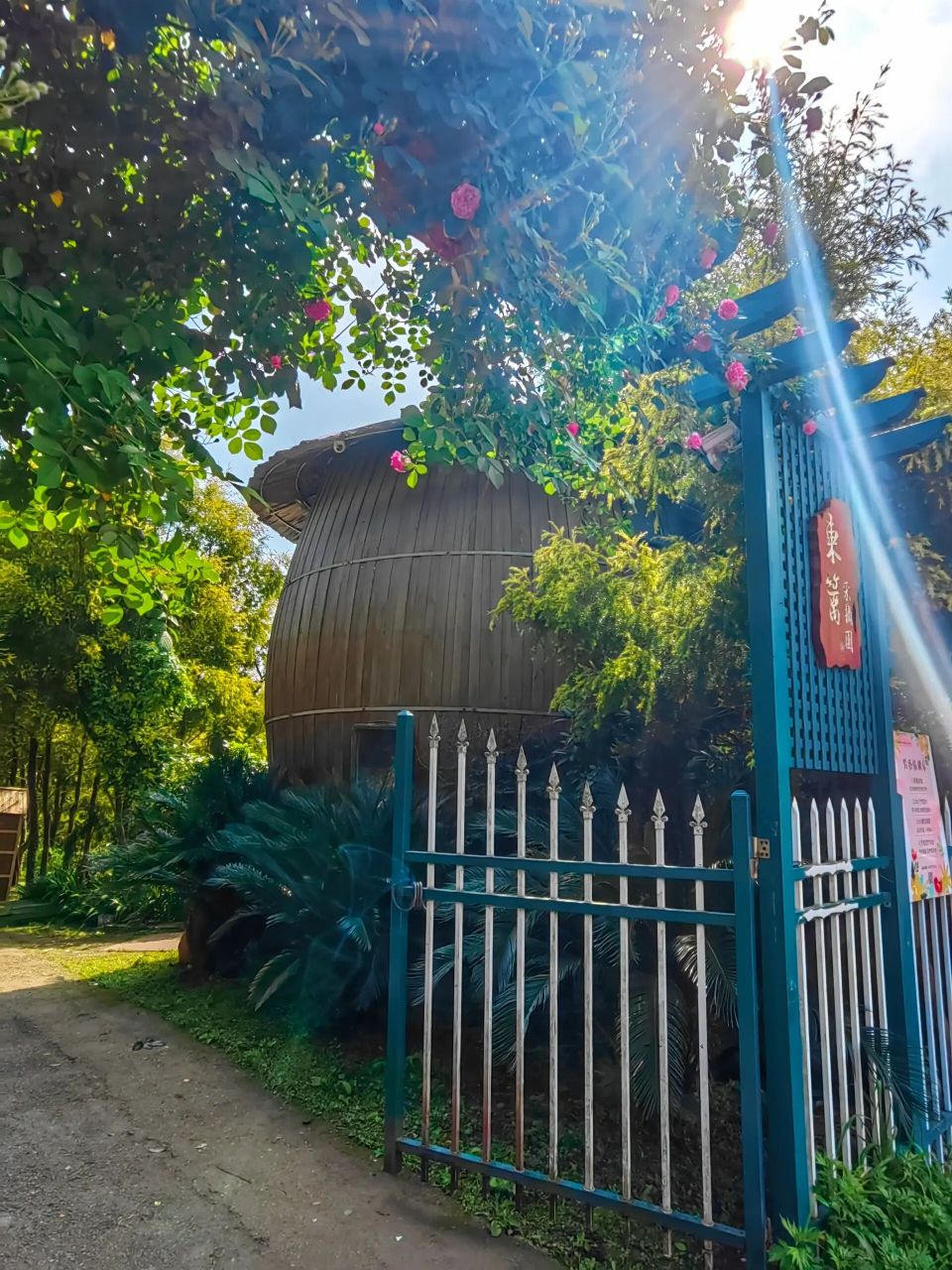 泸州治愈系农庄 ,团建亲子春游～ 不得不说,到农庄门口我就挪不动腿了