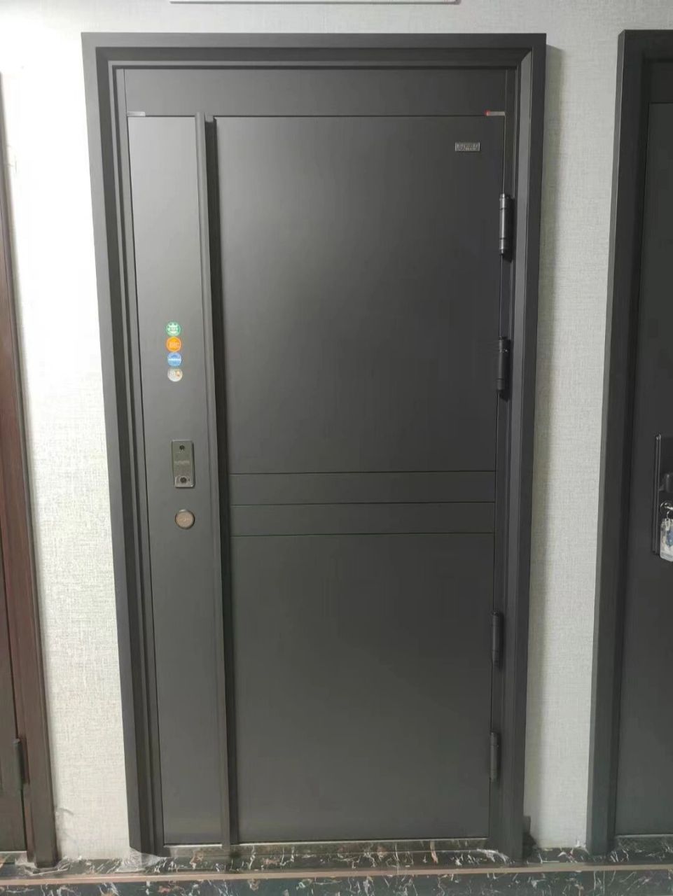 品牌合家利防盗门看过来 合家利586,内置龙骨,足板足料,品质保证,三条