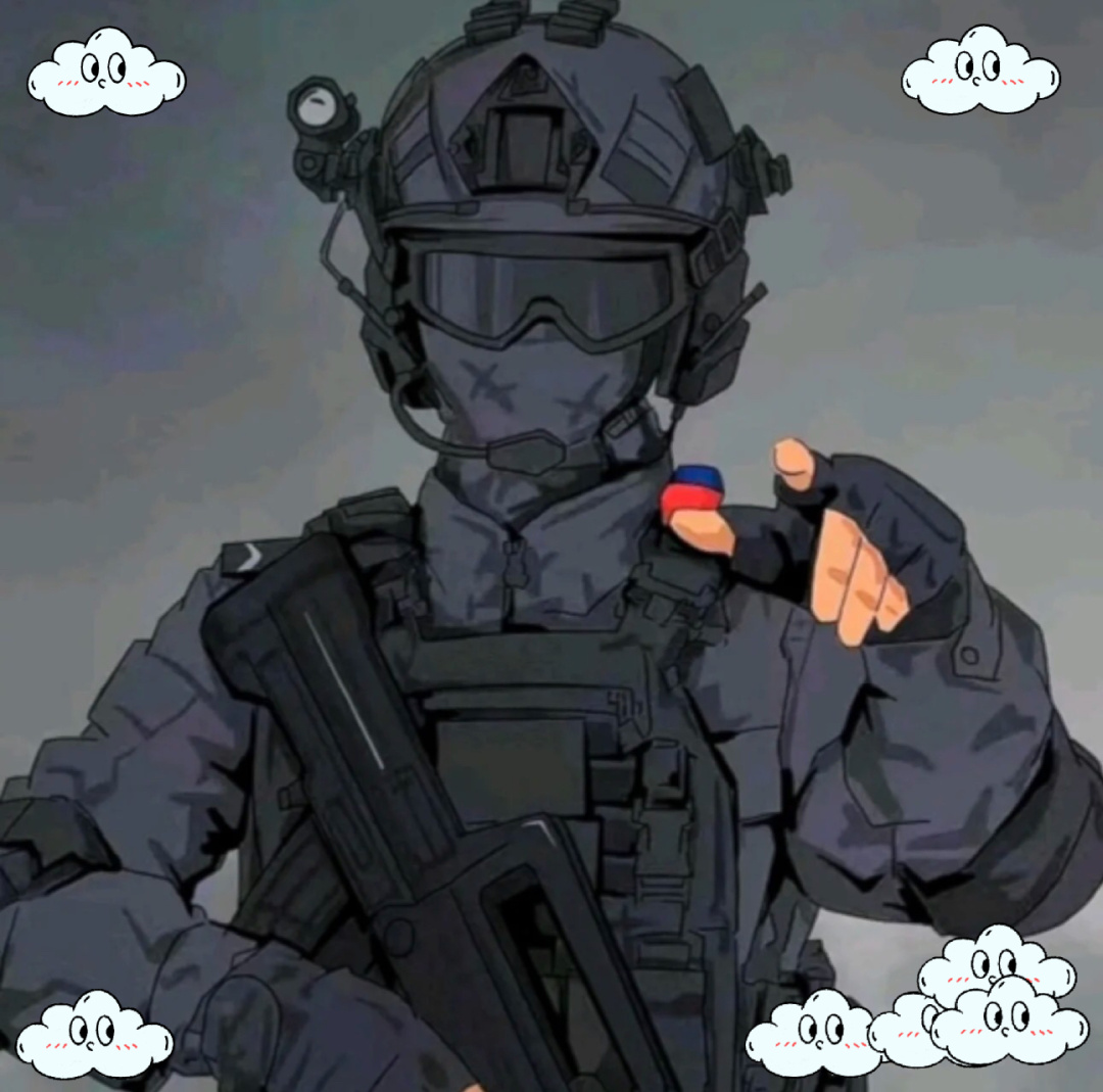 超帅的特警头像