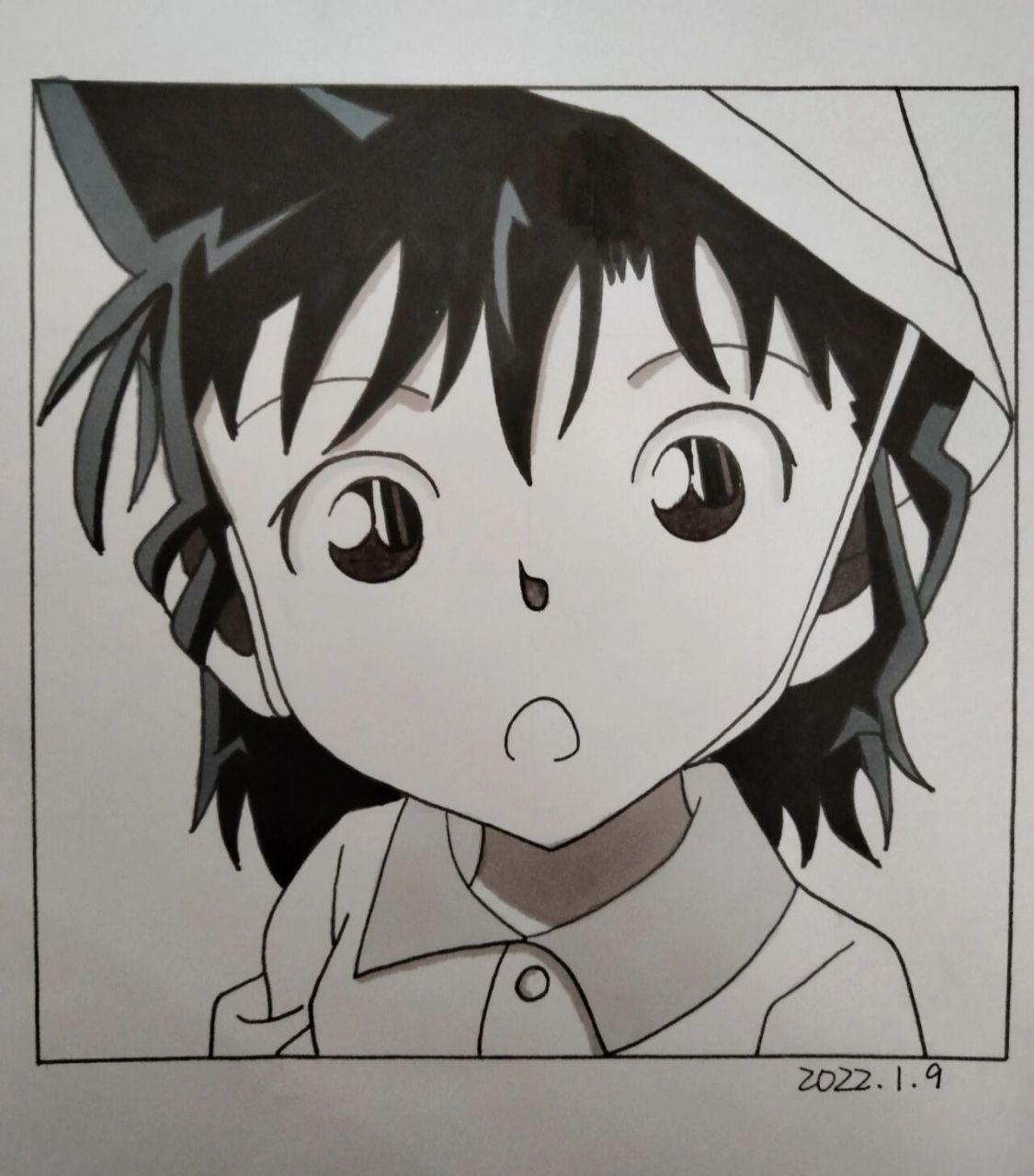 手绘『毛利兰』(附教程) 手绘