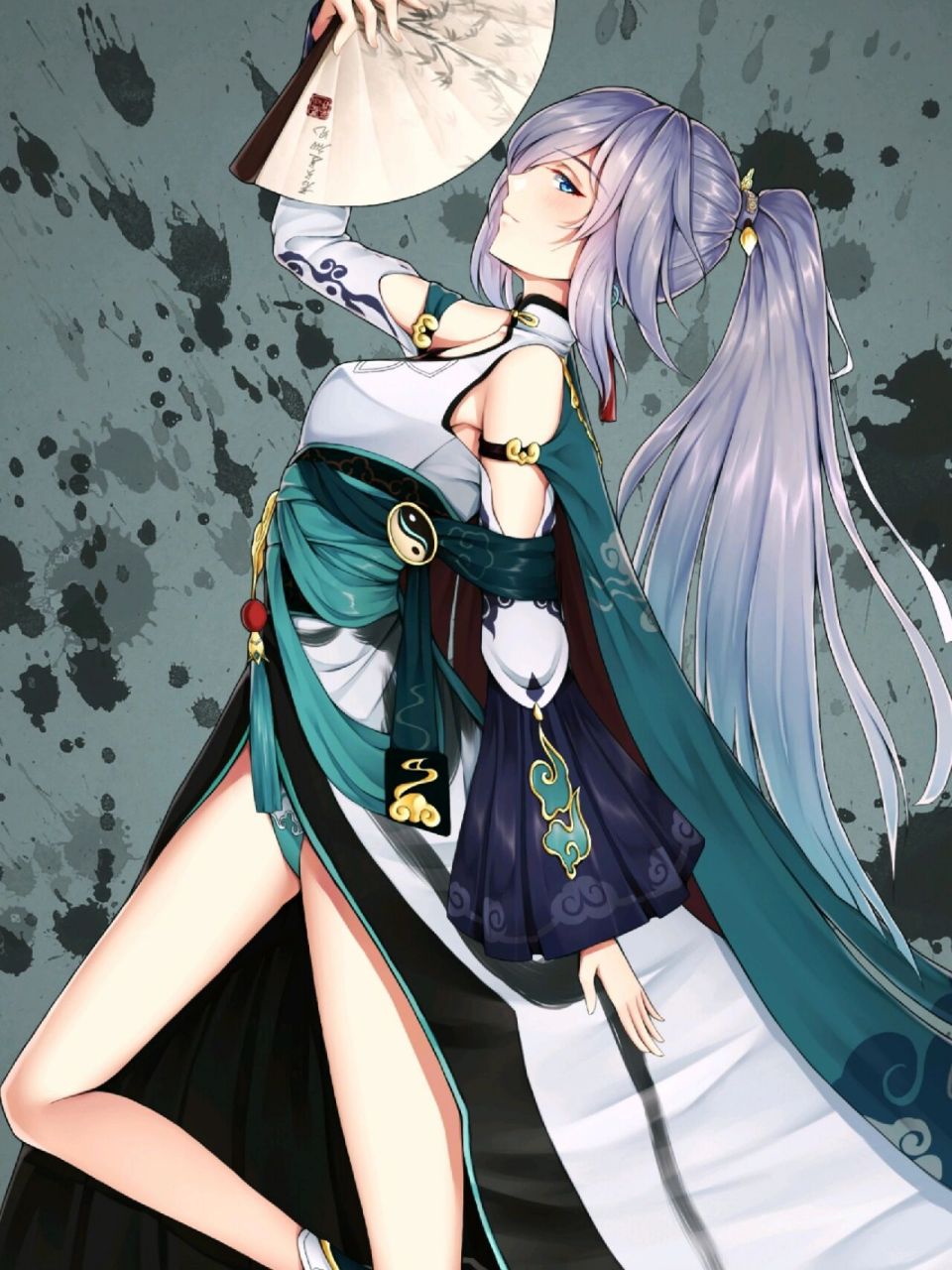 二次元游戏《崩坏三》-符华 符华,手机游戏《崩坏3》中的角色,本名华