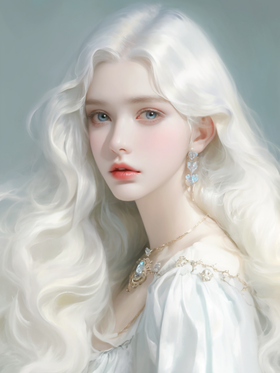 ai绘画 | 美人图 | 千金肖像 (十八) 很久没有更新的千金肖像 上元