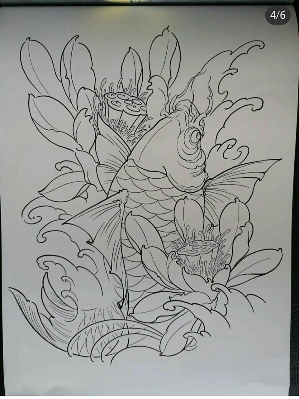 最新纹身线稿 今日分享2021最新纹身手稿图案