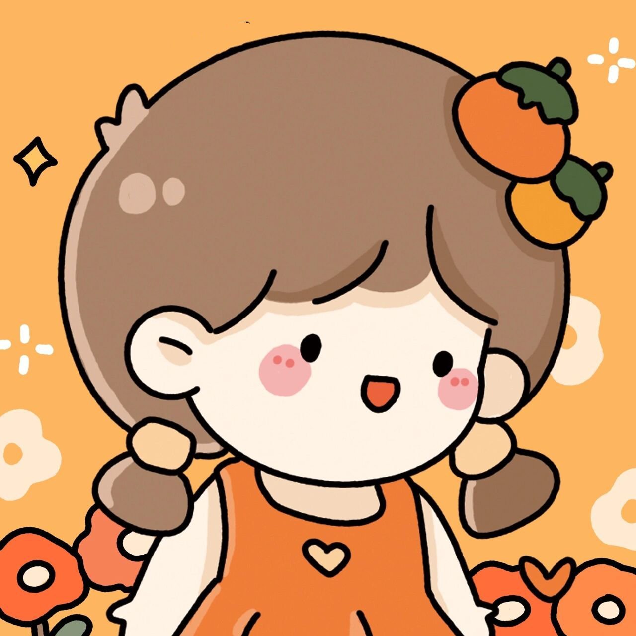 小水果可爱女生头像九宫图第二弹来啦~ 满满当当都是第一弹胶带里的图