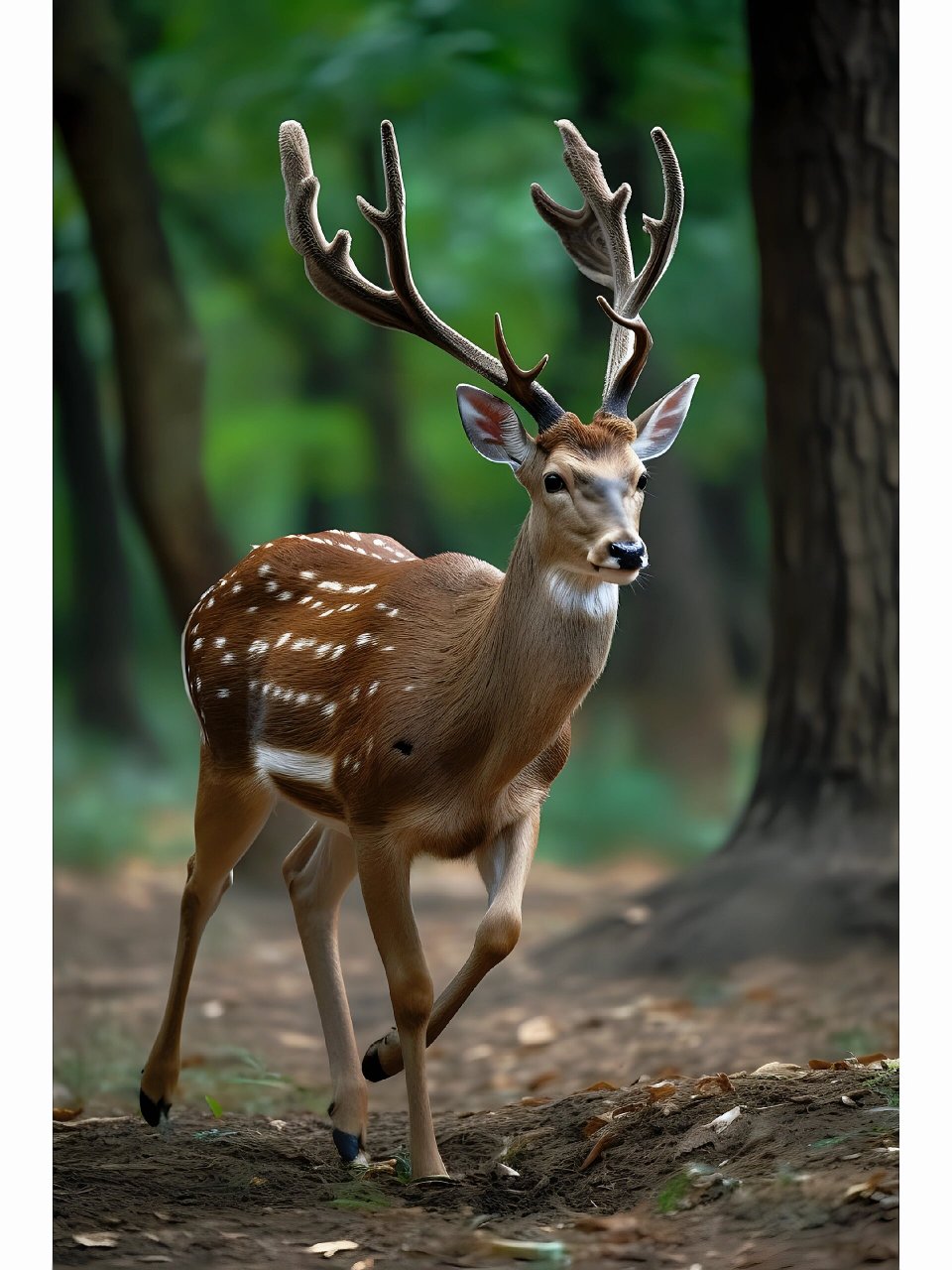 美术生绘画素材1000集:梅花鹿         美术生绘画素材1000集:梅花鹿