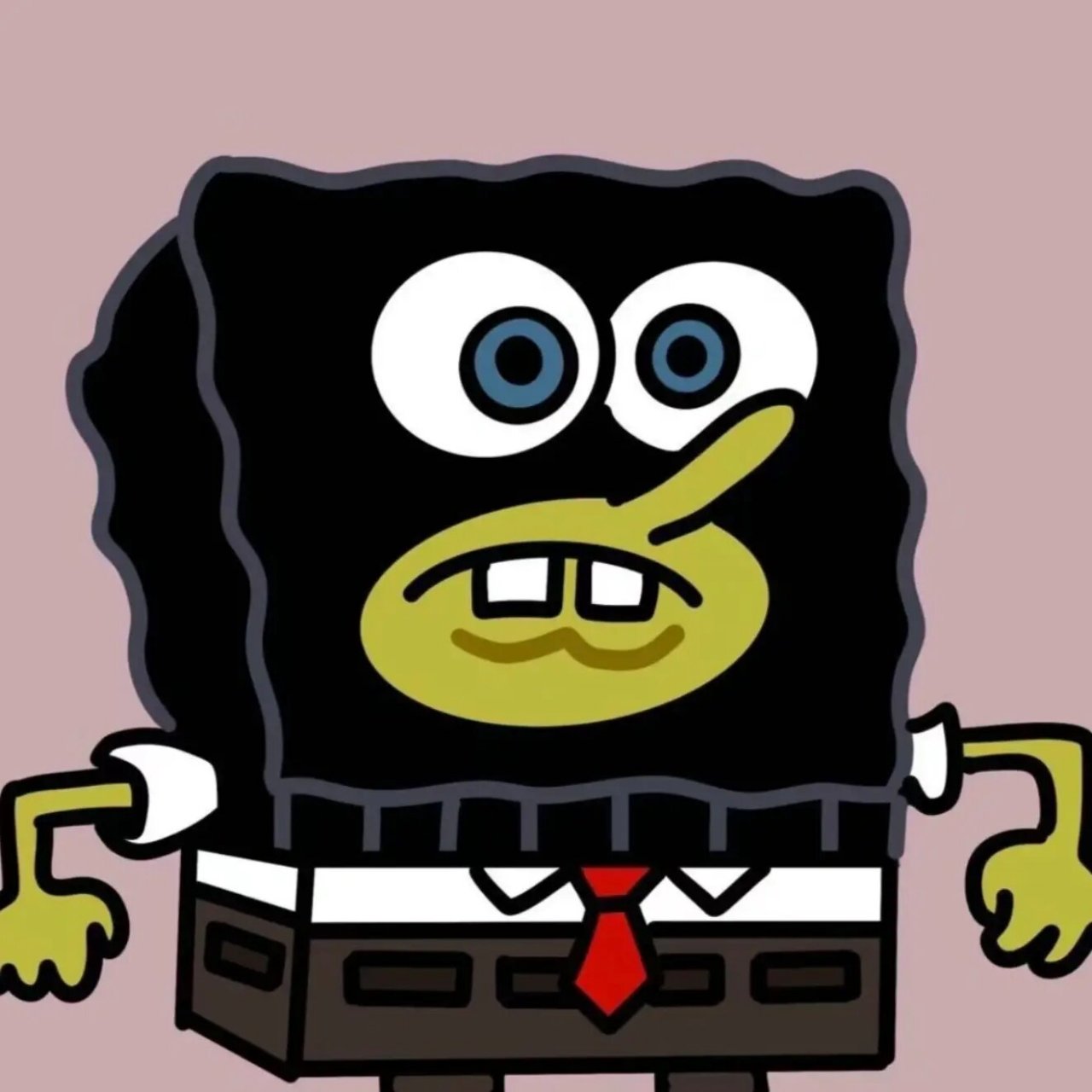 海绵宝宝五黑头像