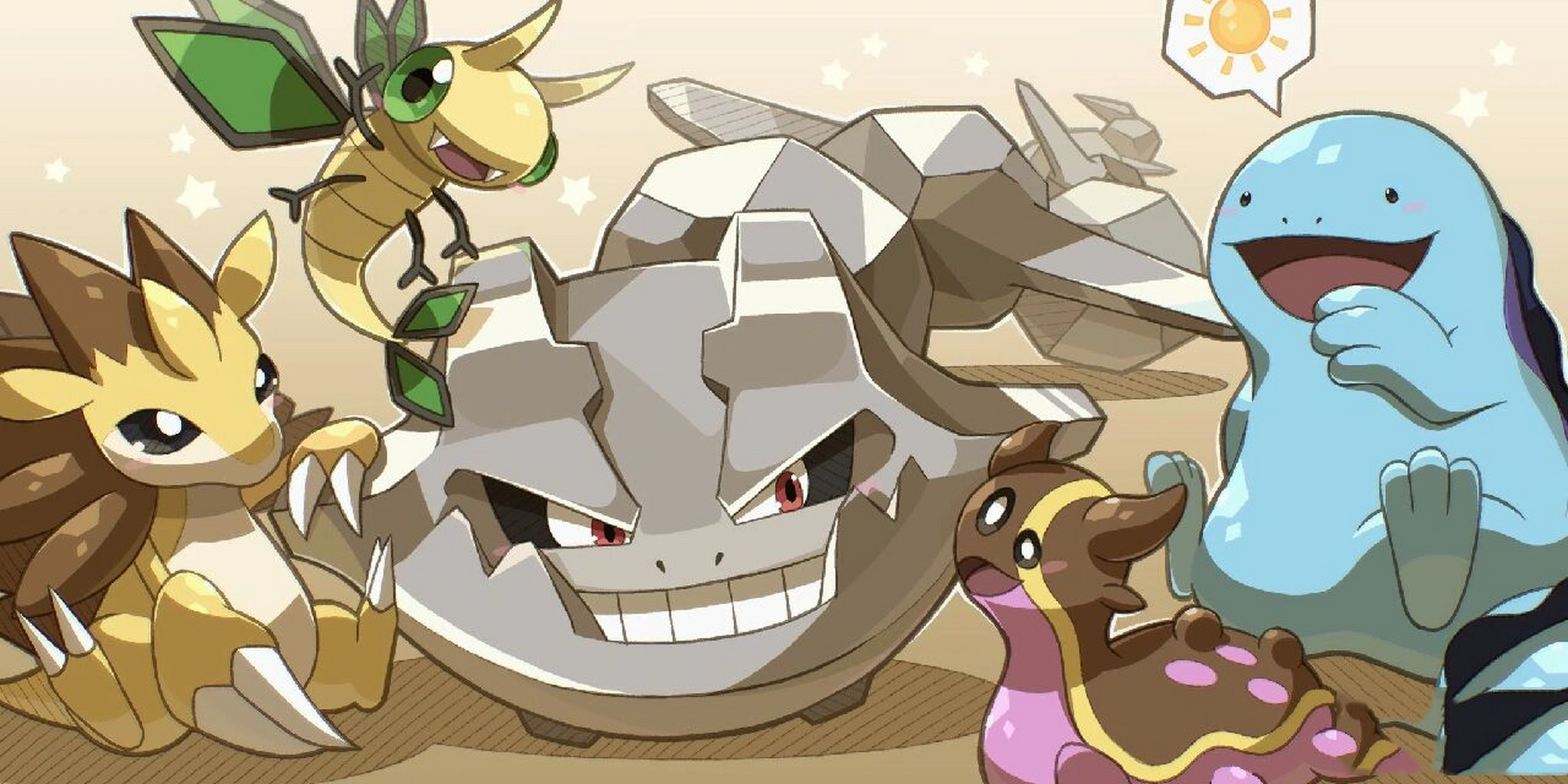 地面系宝可梦 twi:designer_ojisan 你最喜欢的地面系宝可梦是哪一只