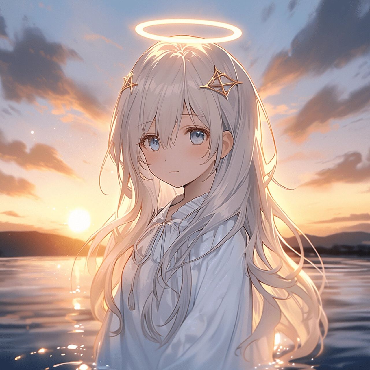 黄昏小天使92(少女头像)