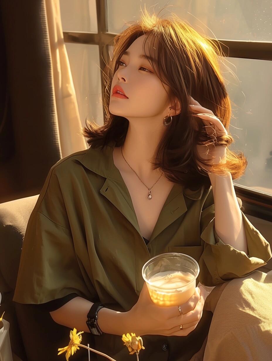 2024绝美氛围感女头