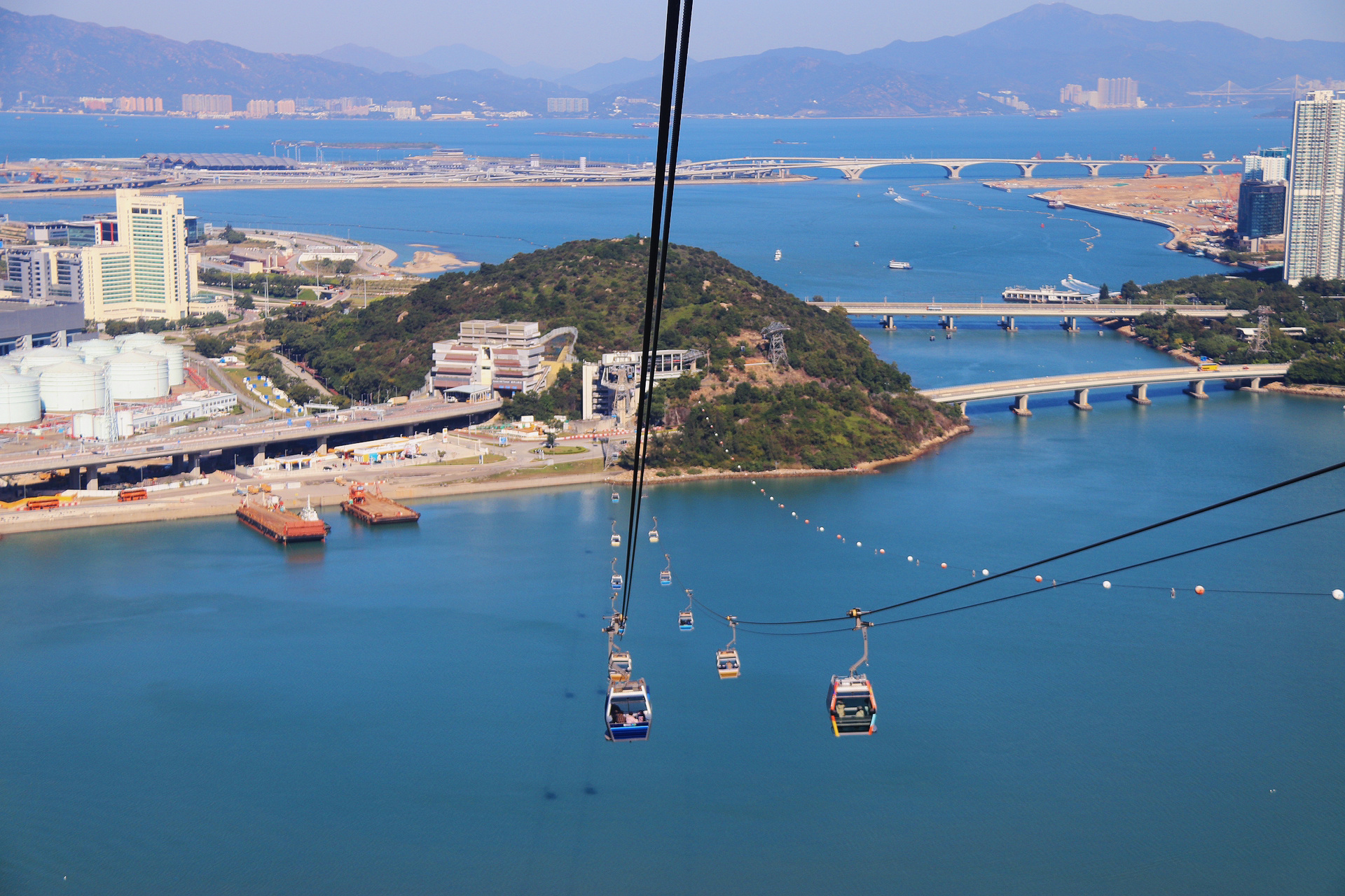 昂坪360缆车0777大澳渔村这条路线一定要去试试!